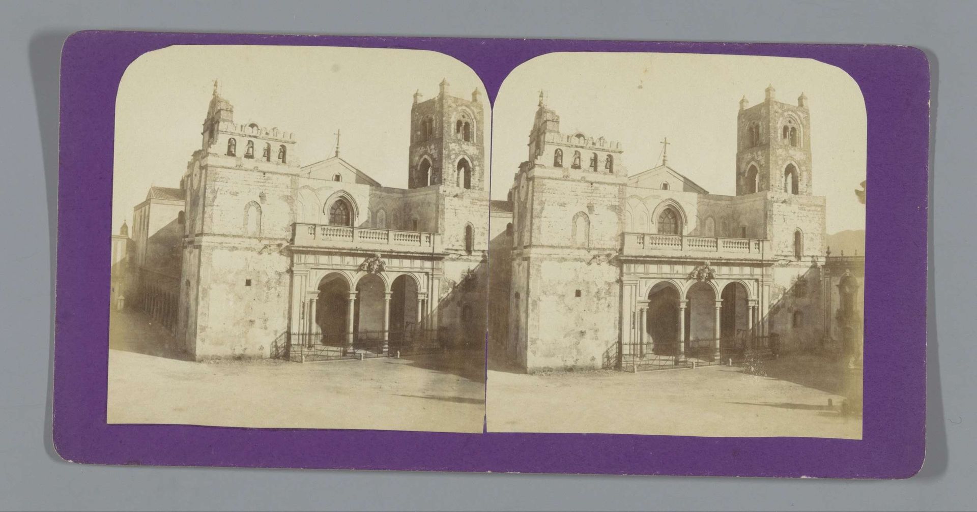 Gezicht op de Dom van Monreale by Jean Andrieu