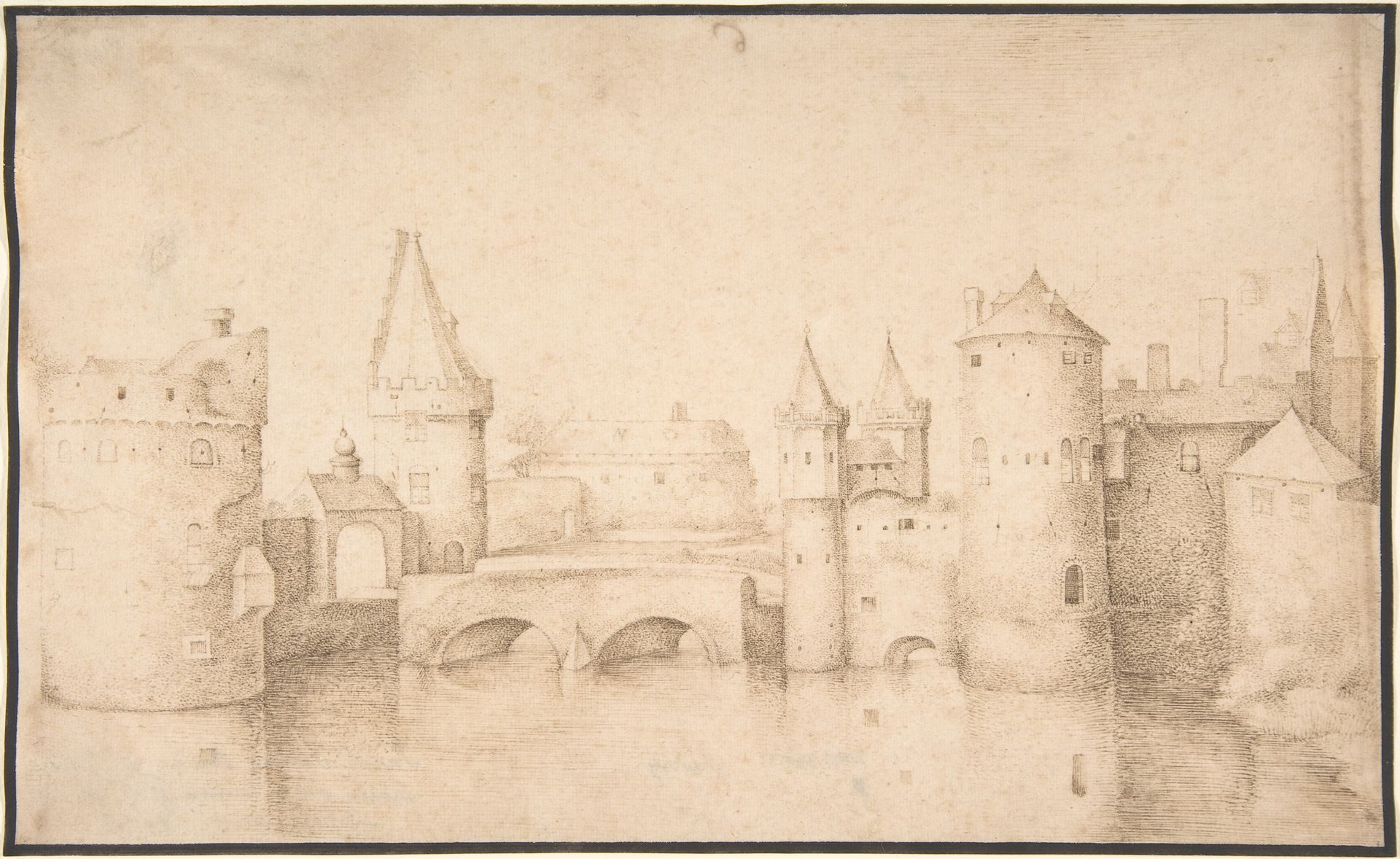 Walls, Towers, and Gates of Amsterdam by Jacob Savery I