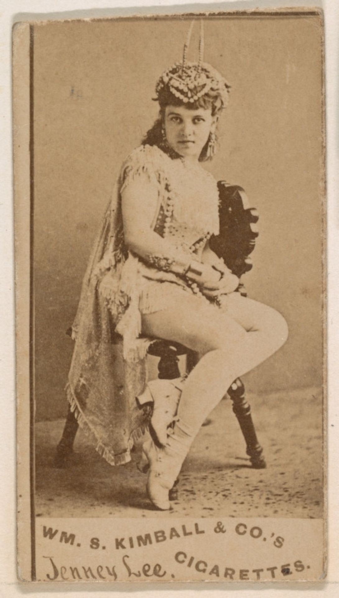 Jenny Lee, from the Actresses series (N203) issued by Wm. S. Kimball & Co. by William S. Kimball & Company