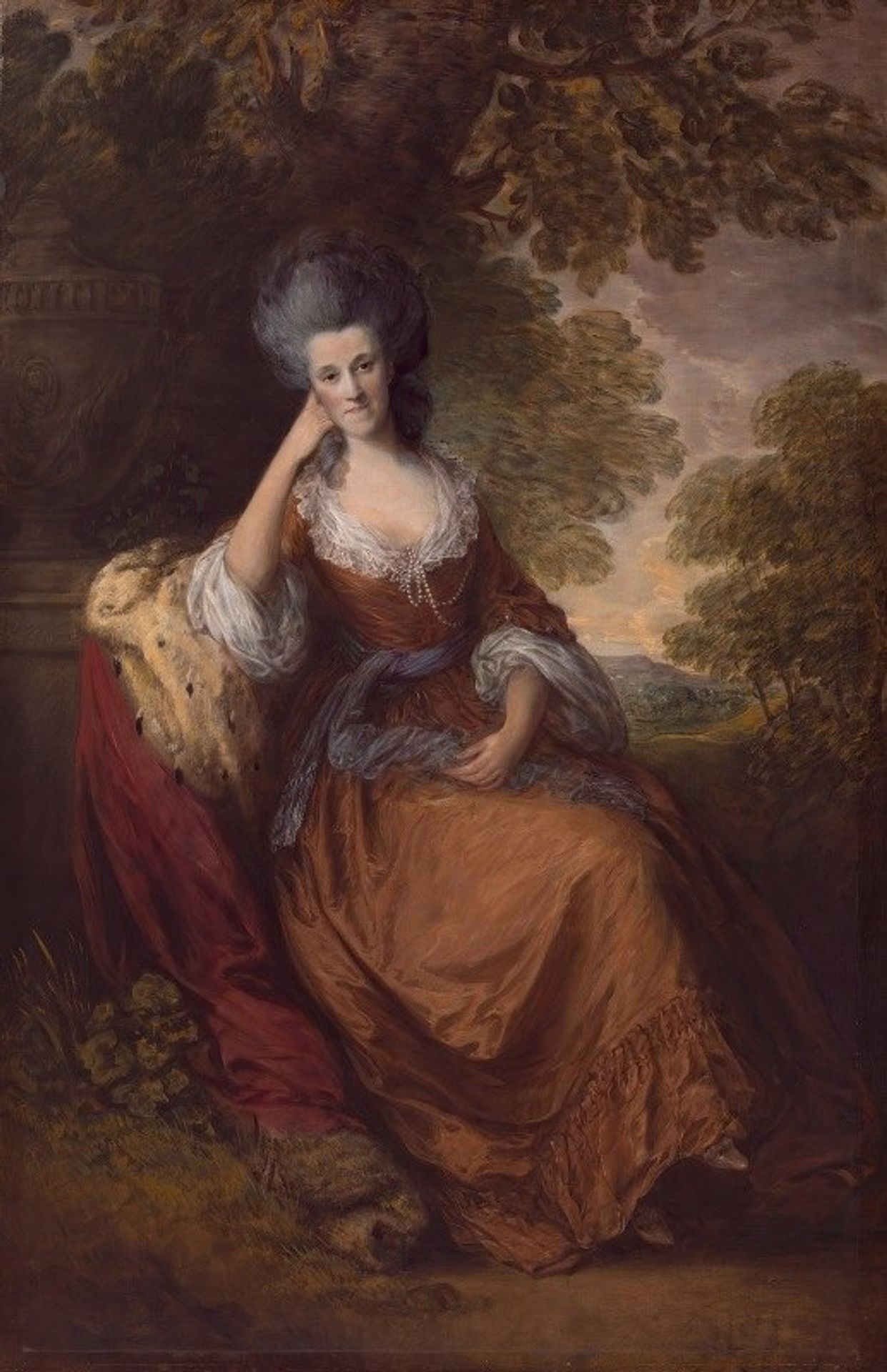 Lady Anne Hamilton by Thomas Gainsborough