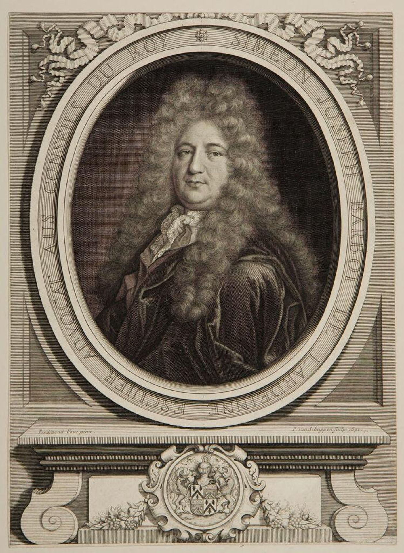 SimÃ©on Joseph Barbot de Lardeinne by Pieter van Schuppen