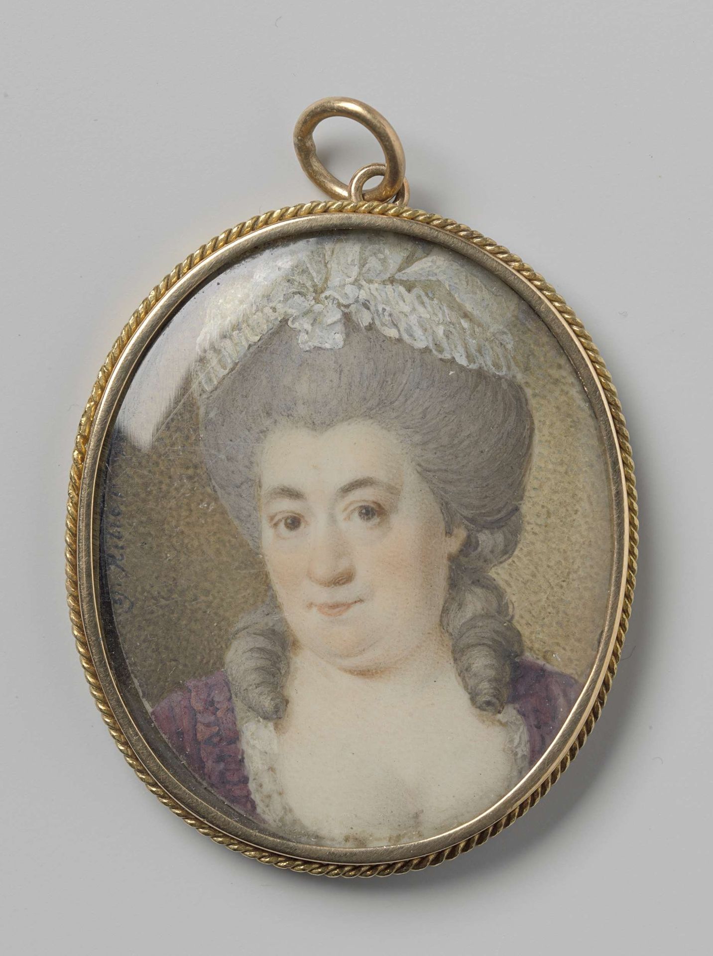 Portret van een vrouw by George Nikolaus Ritter