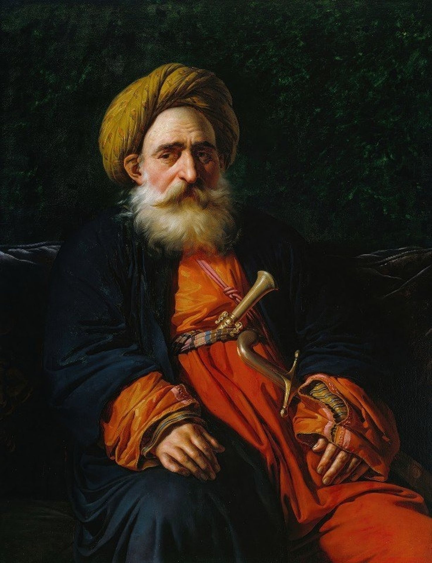 Portrait of the Katchef Dahouth, Christian Mameluke by Anne-Louis Girodet