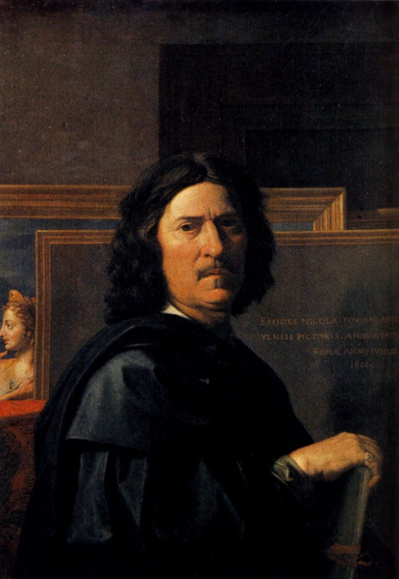 Self Portrait by Nicolas Poussin