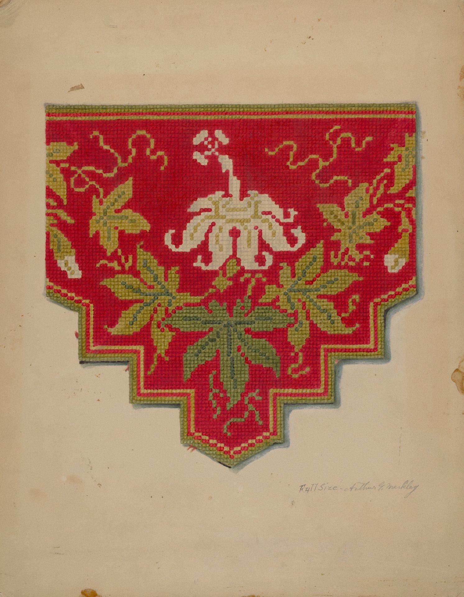 Shelf Lambrequin by Arthur G. Merkley