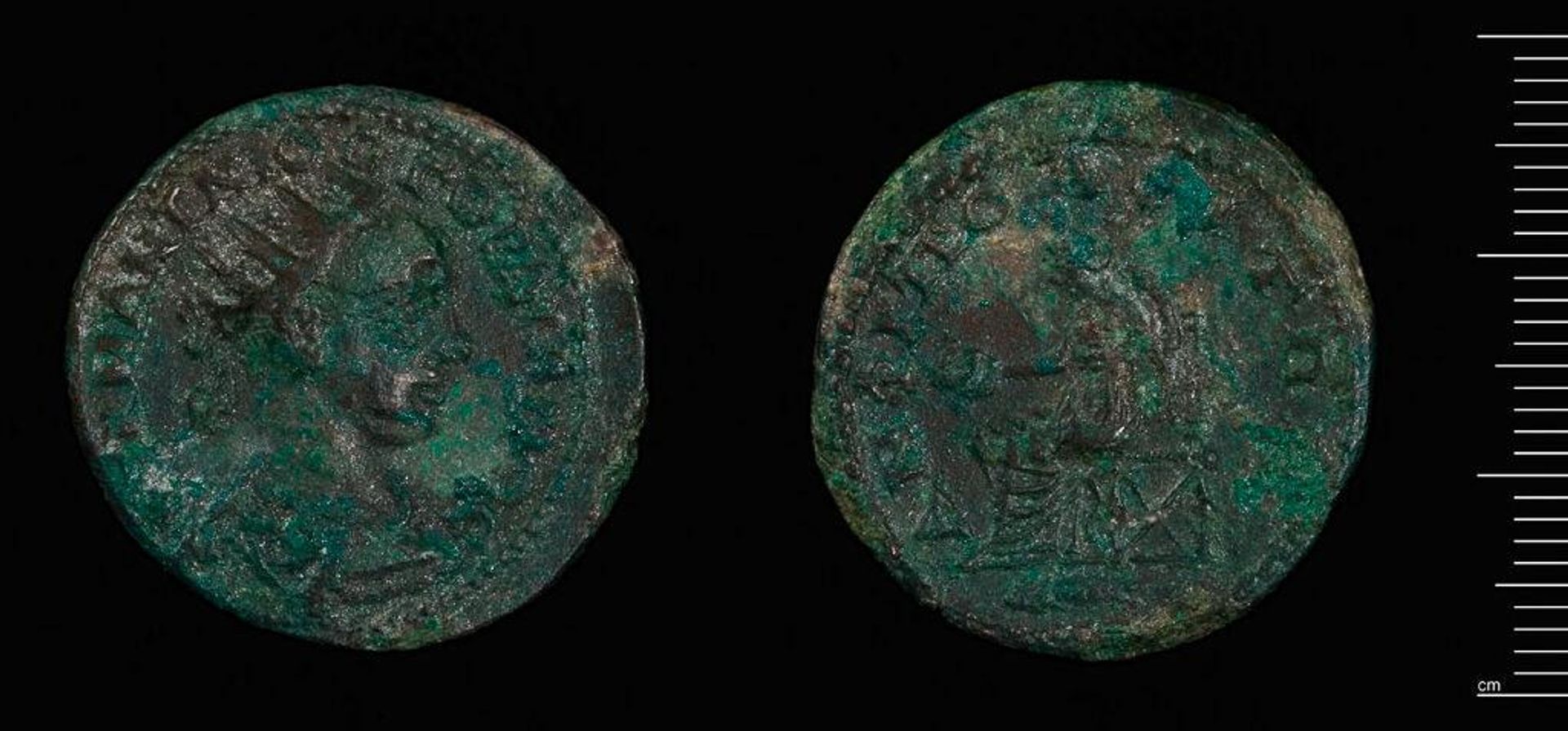 Coin of Amphipolis under the Emperor Gordian III by Gordian III