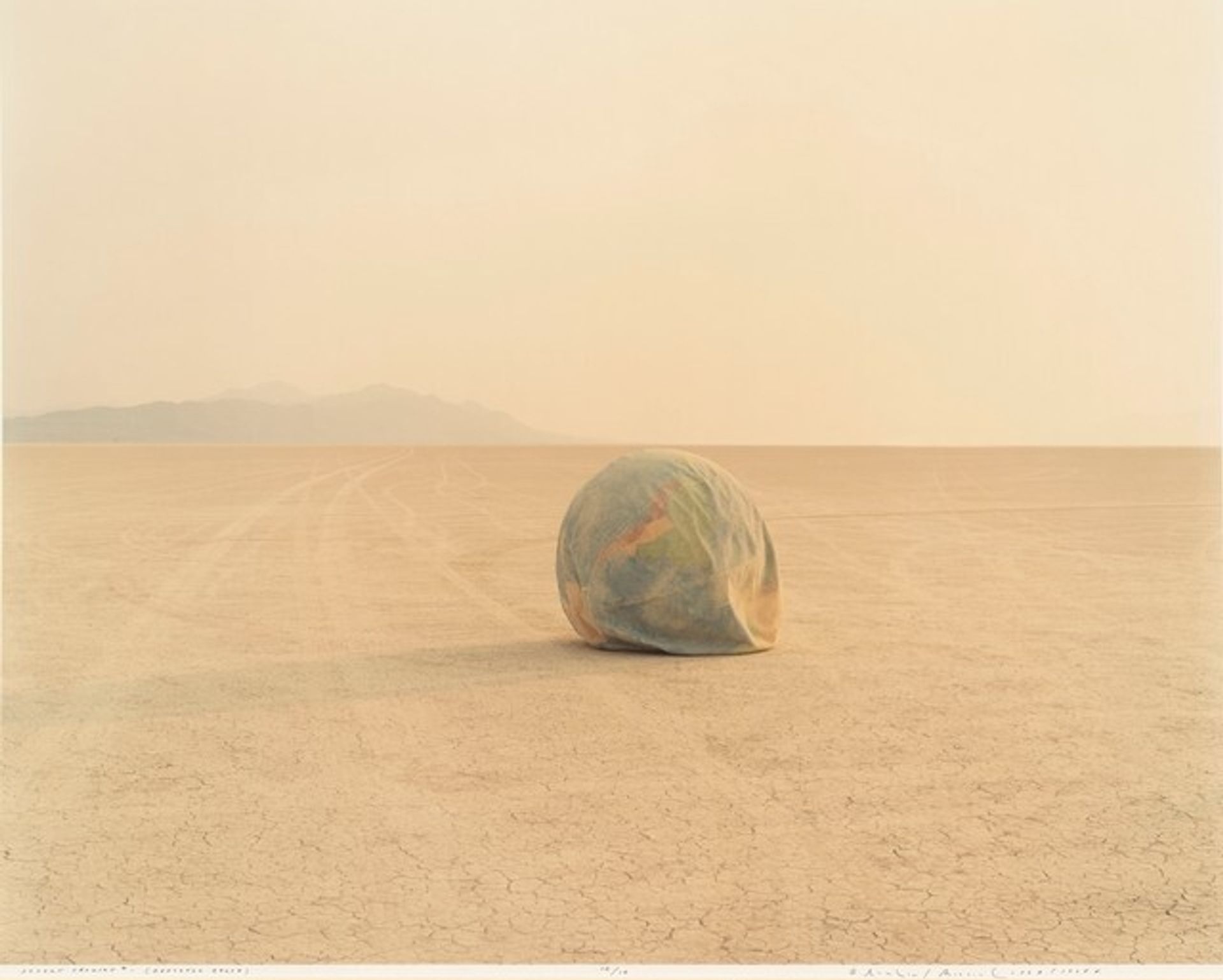 Desert Croquet #1 (Deflated Earth), Black Rock Desert, Nevada 