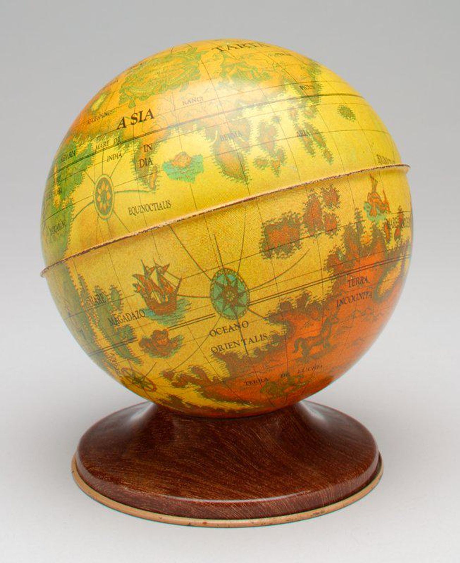 Globe still bank by Ohio Art Co.