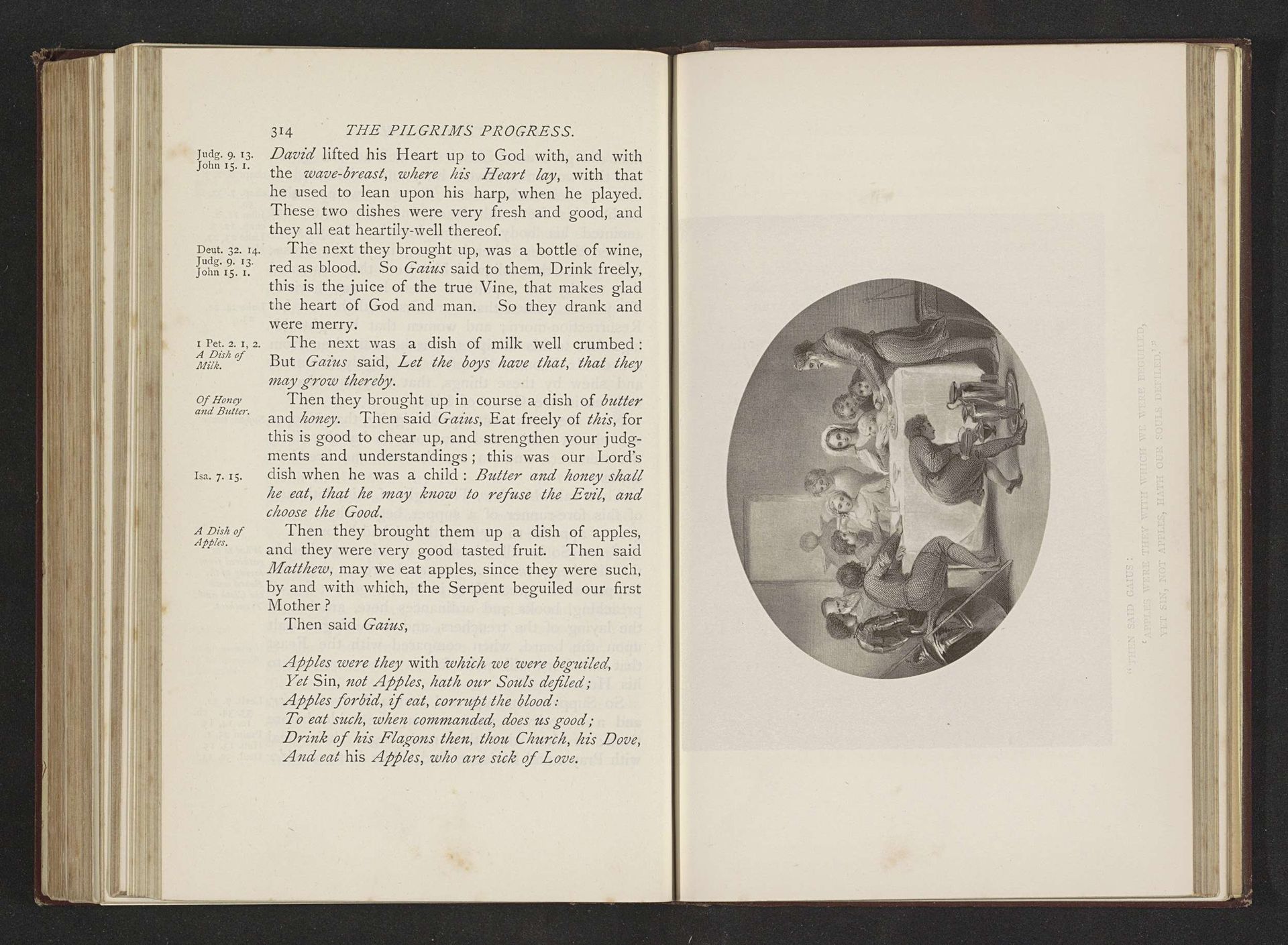 Fotoreproductie van een illustratie door Thomas Stothard voor Eens Christens reize naar de Eeuwigheid door John Bunyan by Anonymous