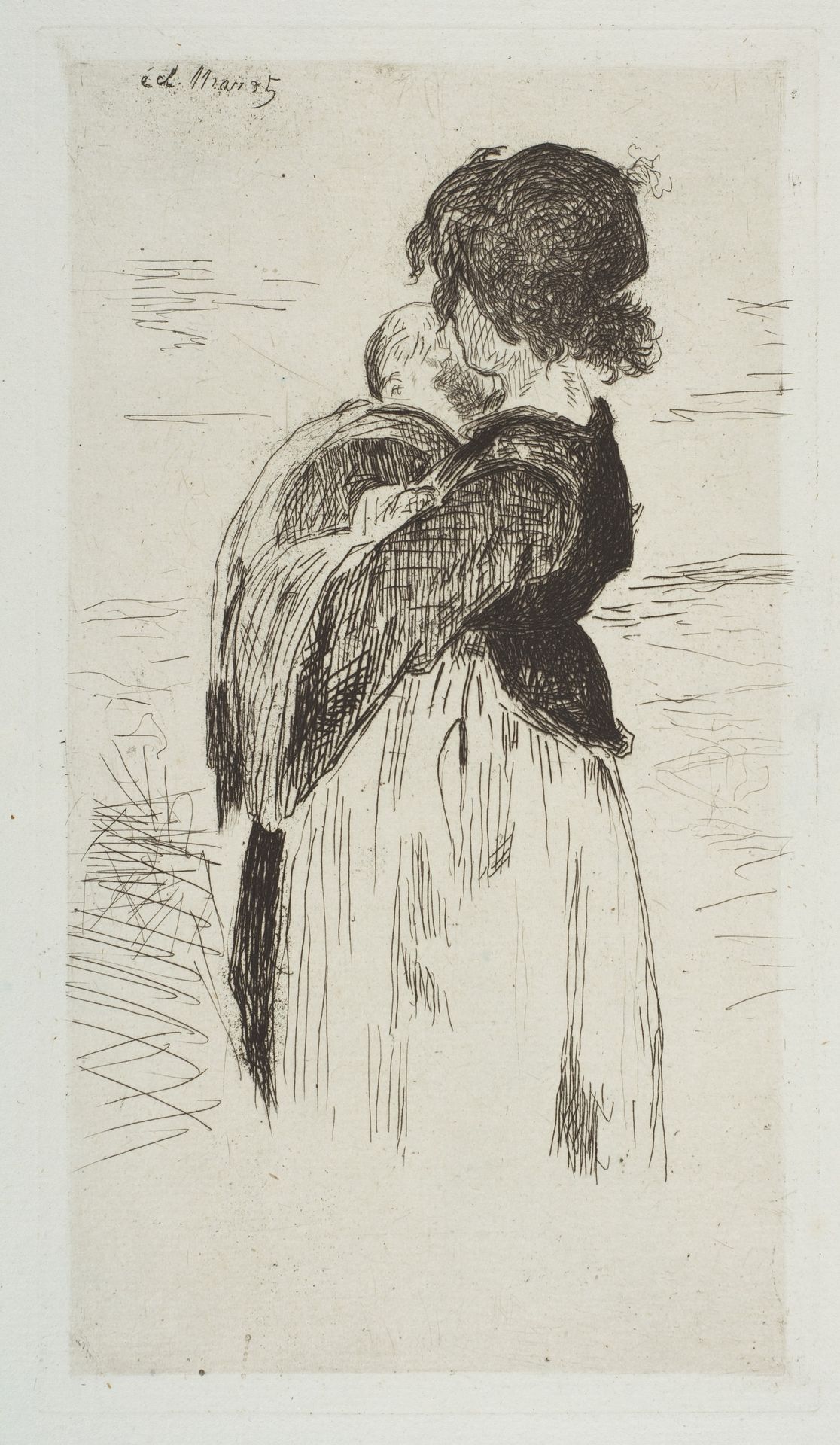 The Little Girl by Edouard Manet