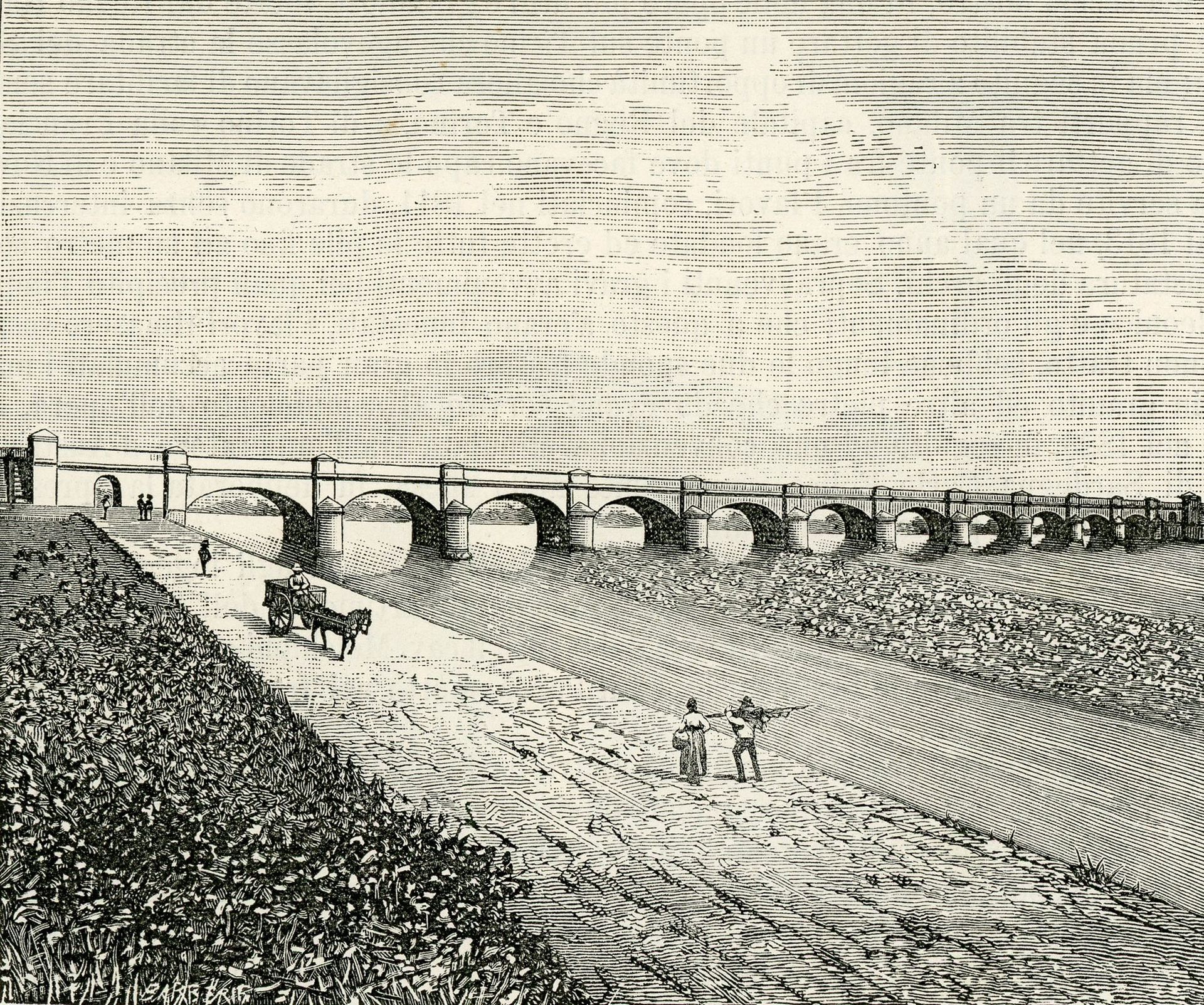 Ponte Sul Ticino by Giuseppe Barberis
