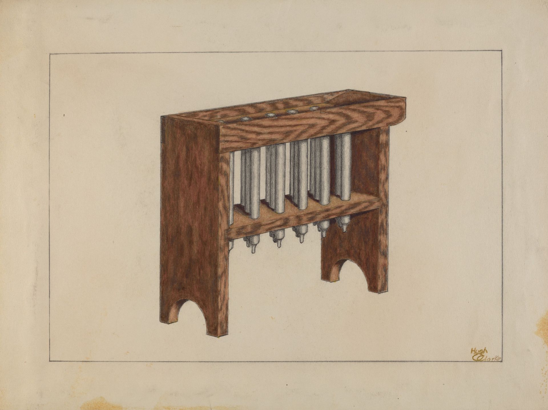 Candle Mold by Hugh Clarke