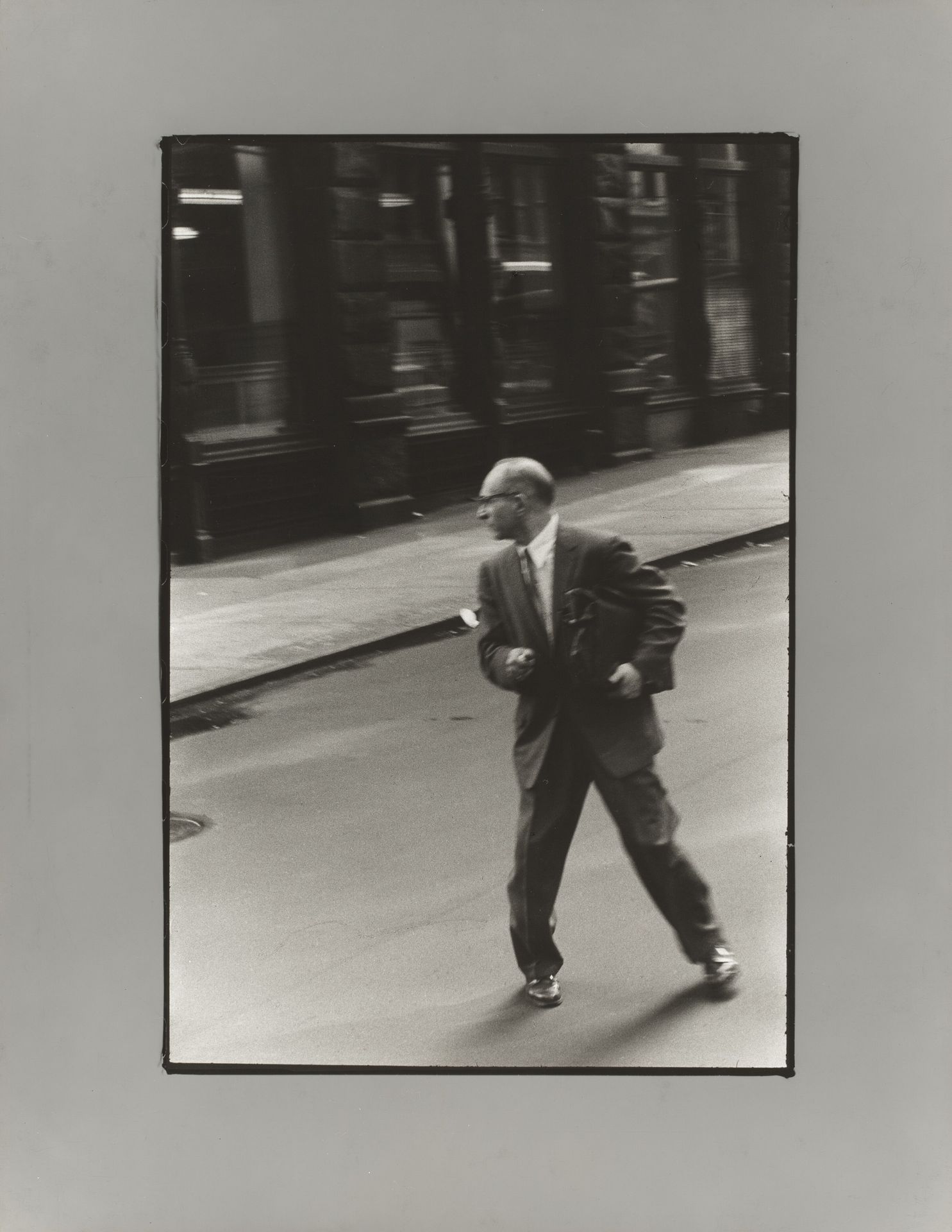 From the Bus, New York by Robert Frank
