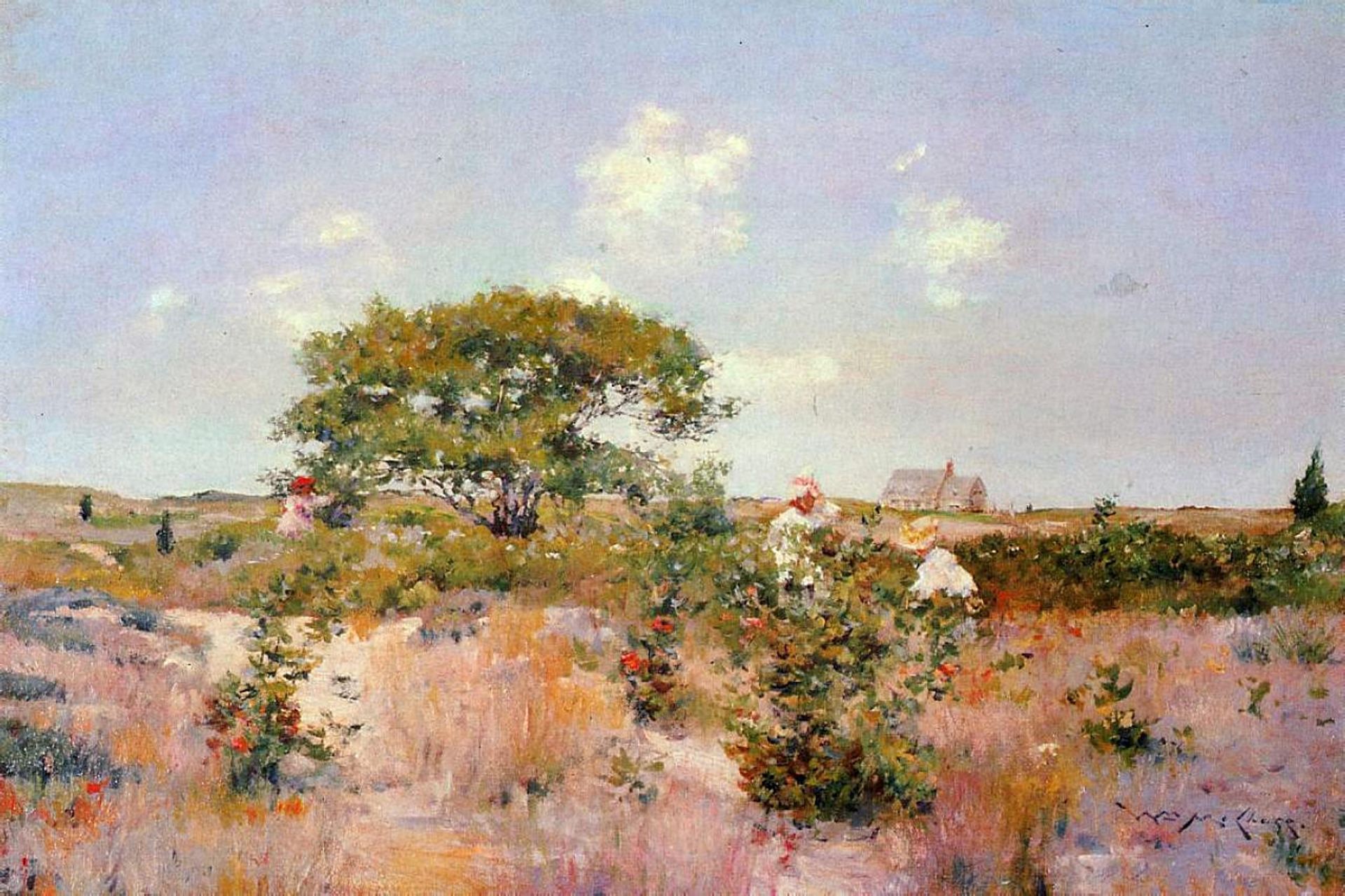 Shinnecock Landscape by William Merritt Chase