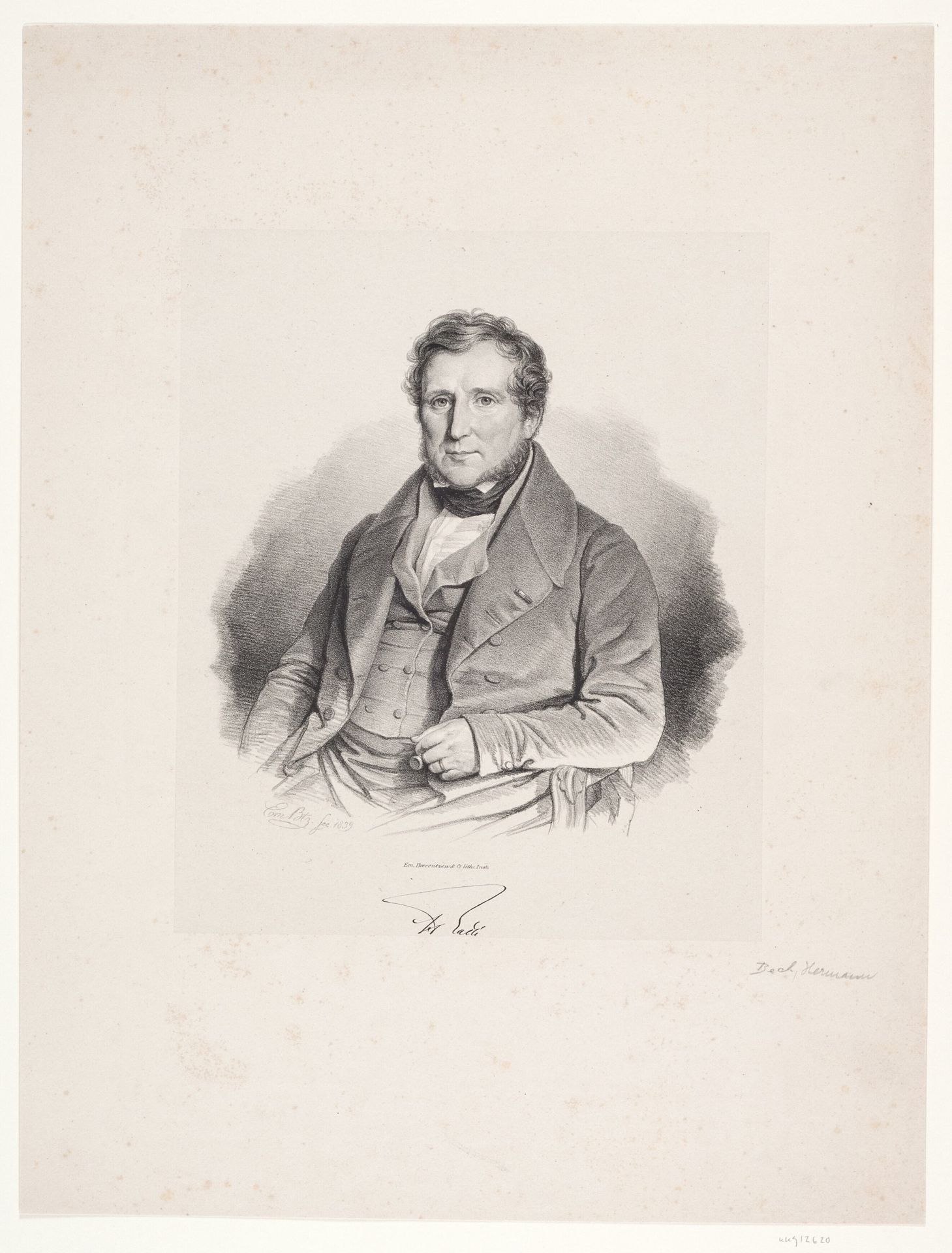 Hermann Bech by Emil Ditlev Bærentzen
