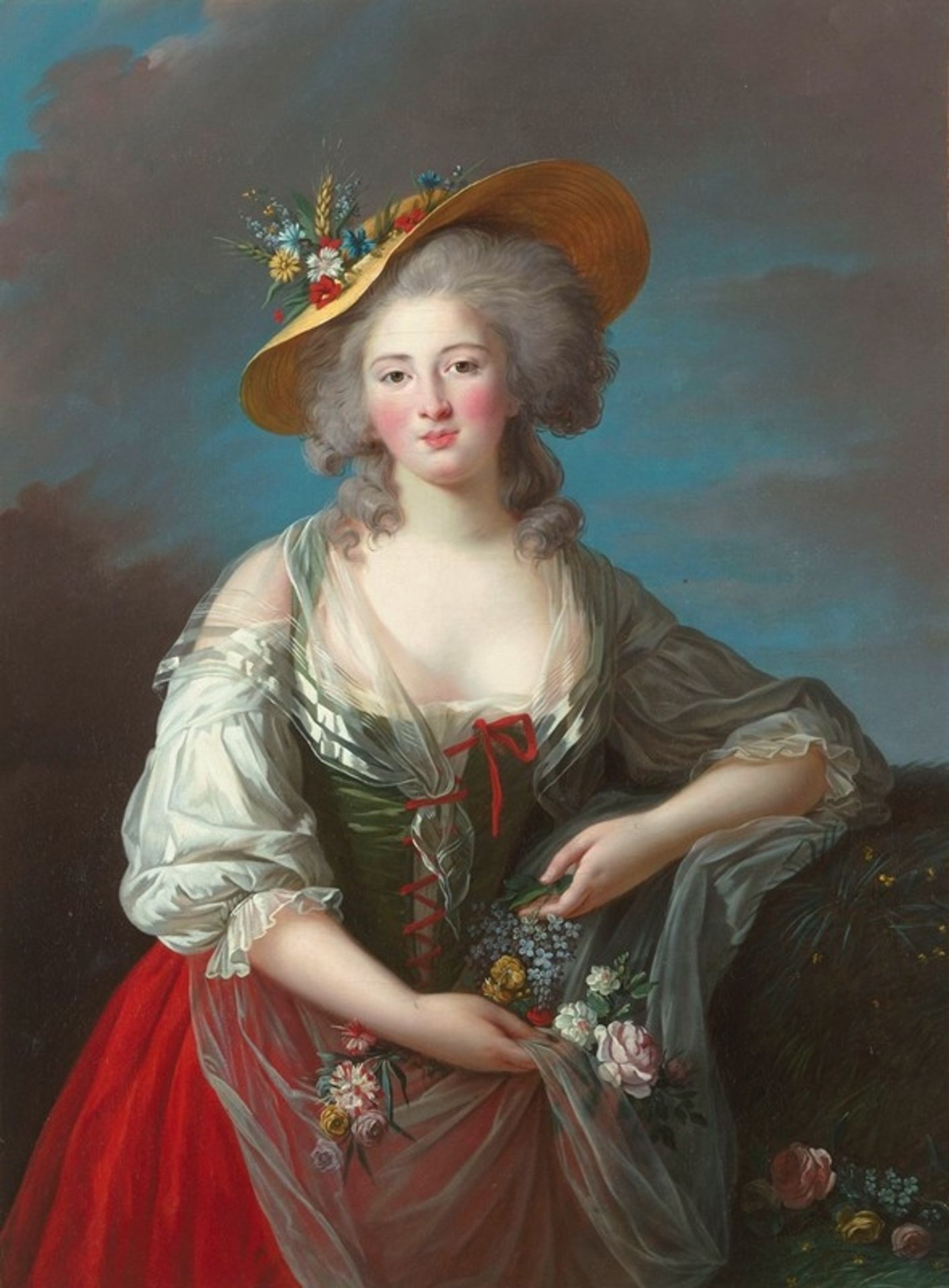 Elisabeth-Philippe-Marie-Hélène de France, dite Madame Elisabeth by Elisabeth Louise Vigée Le Brun