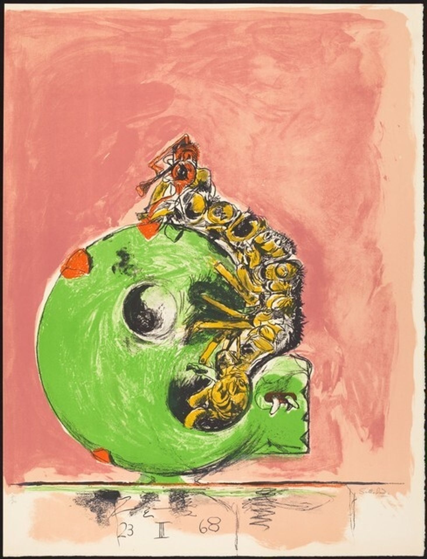 Emerging Insect by Graham Sutherland