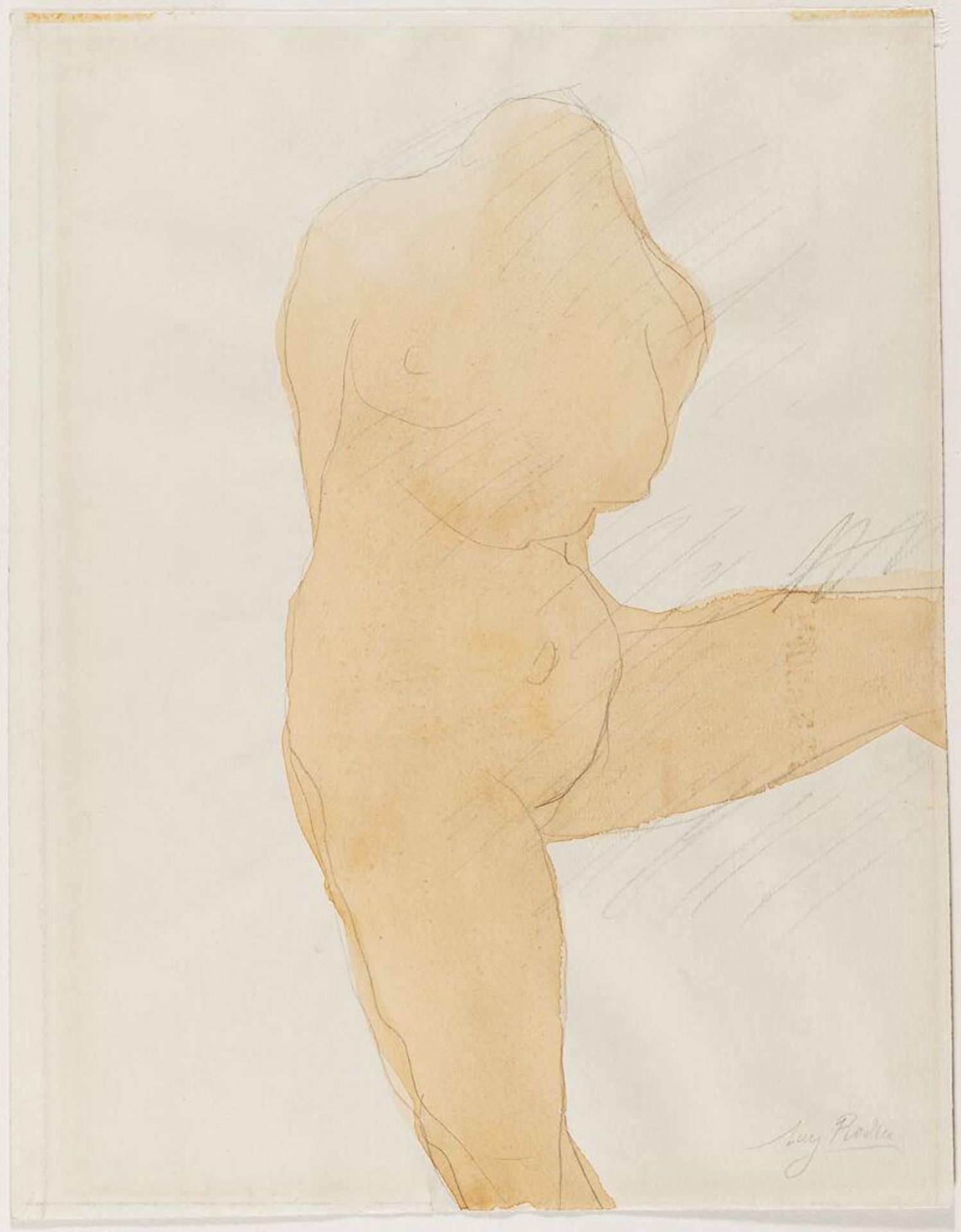 Nude Female Torso by Imitator of Auguste Rodin
