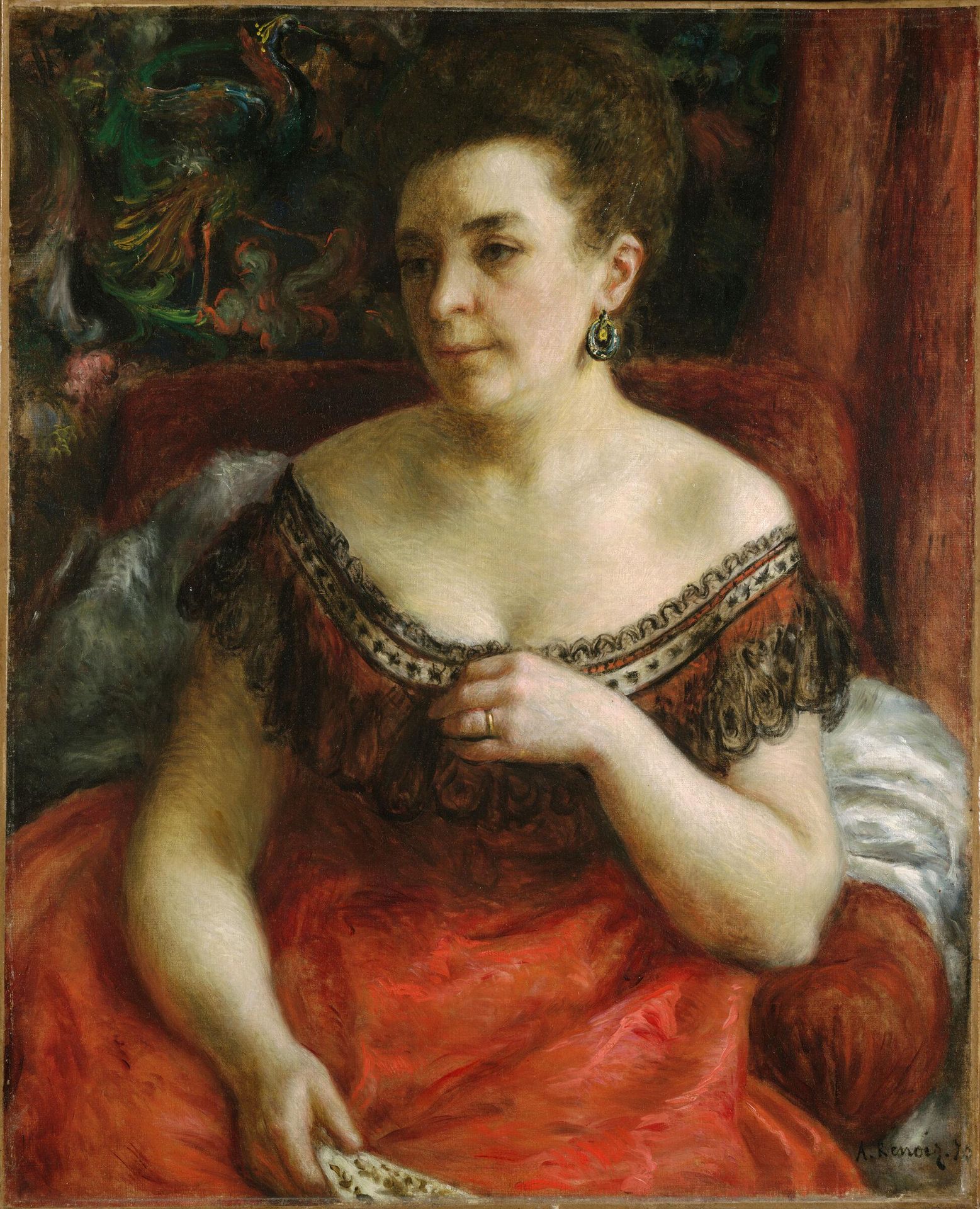 Madame Pierre Henri Renoir (Blanche-Marie Blanc) by Pierre-Auguste Renoir