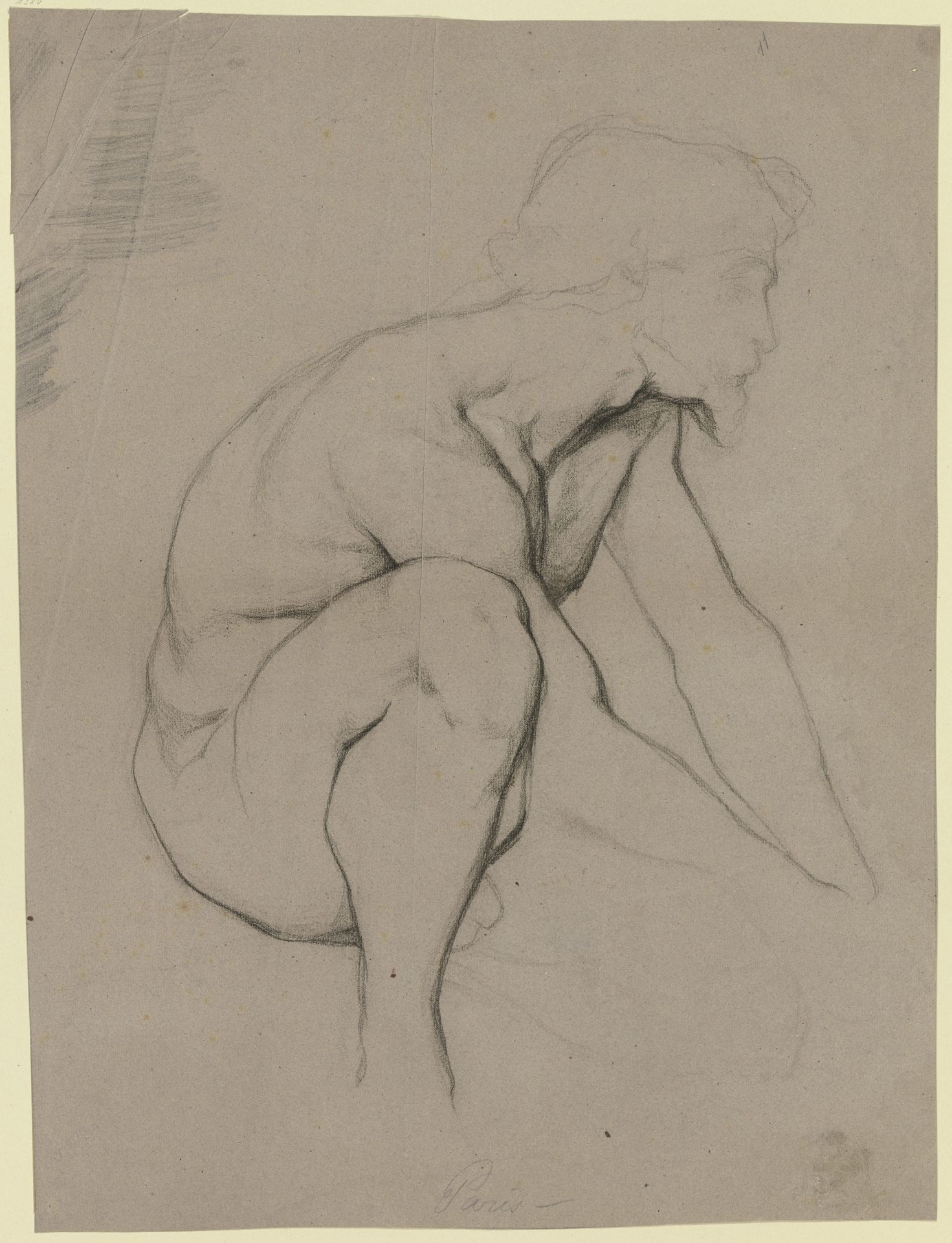 Der verlorene Sohn als Aktfigur by Victor Müller