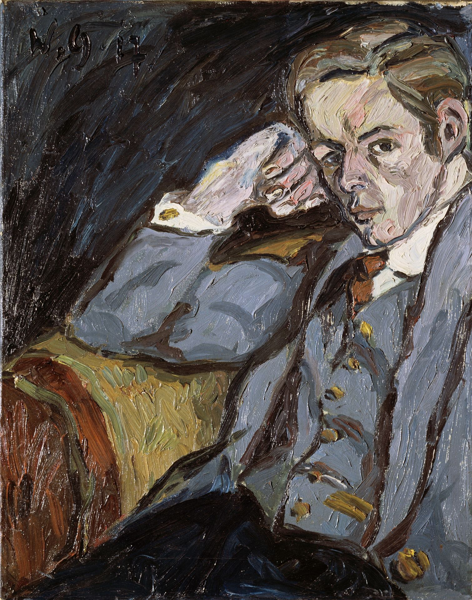Portrait H. K. by Walter Gramatté