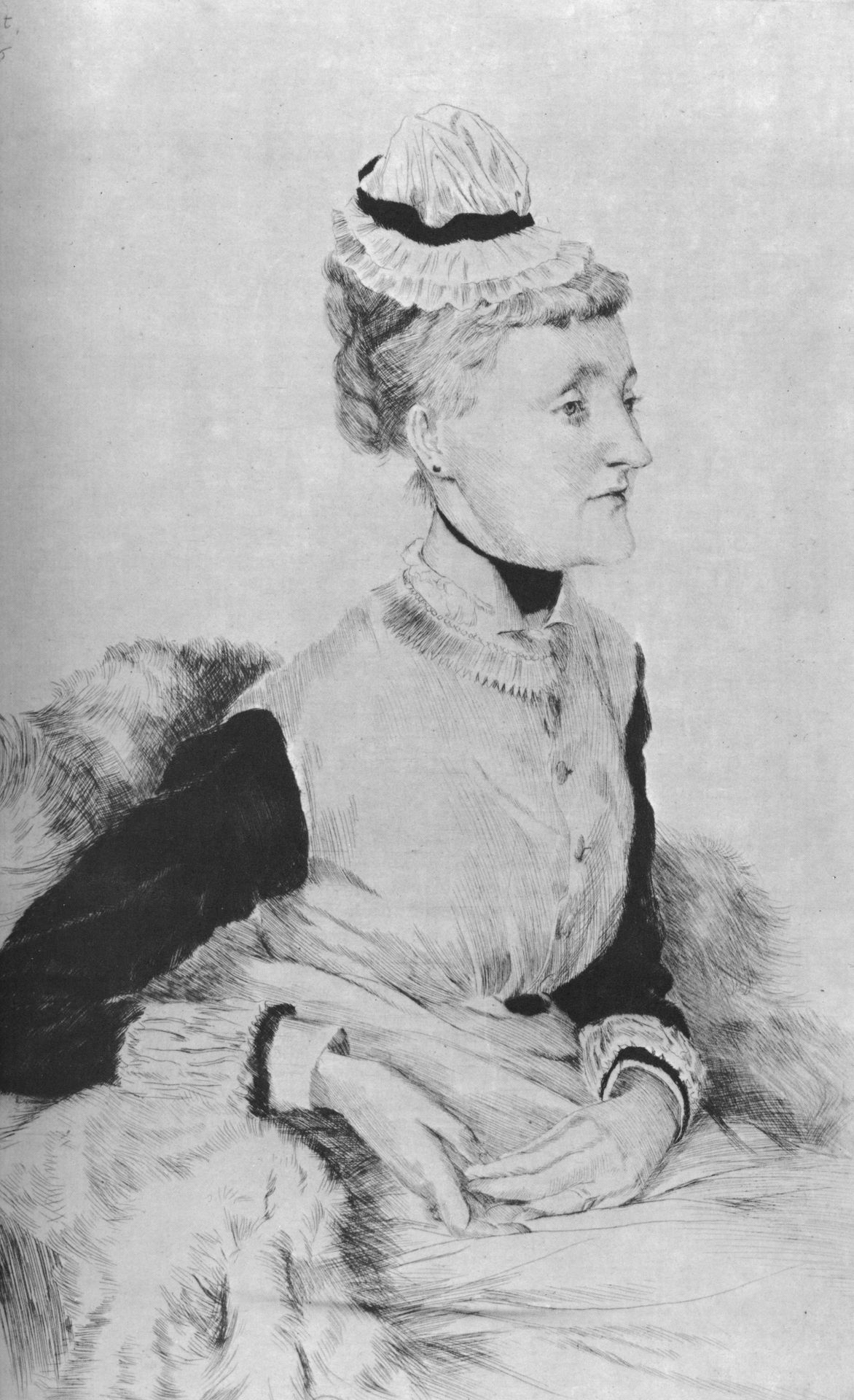 Portrait of M. B. by James Tissot
