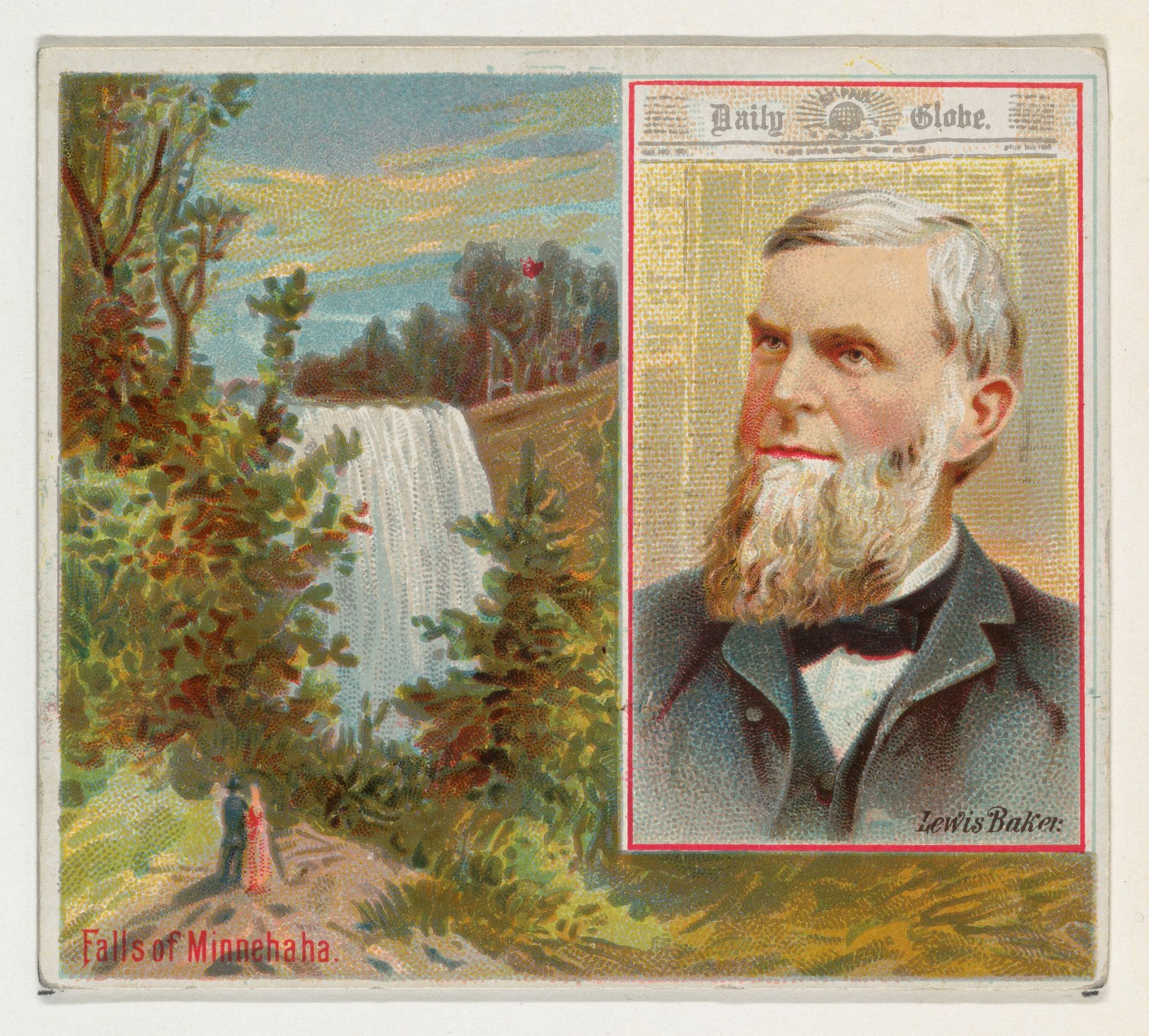 Lewis Baker, St. Paul Daily Globe, from the American Editors series (N35) for Allen & Ginter Cigarettes by Allen & Ginter