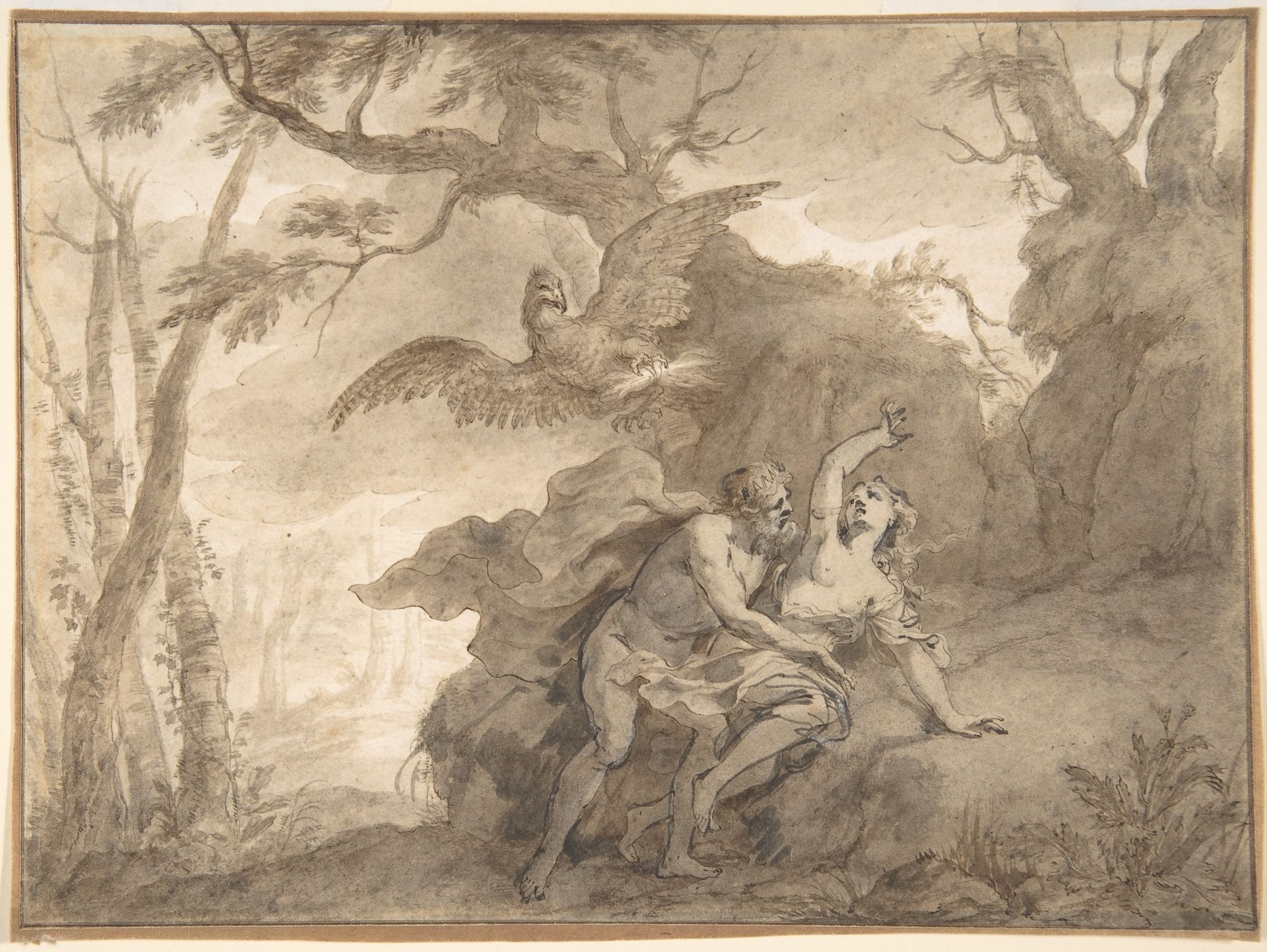 Illustrations to the Metamorphoses of Ovid: Jupiter and Io (.1); Jupiter and Io, disguised as a white beifer (.2); Mercury Rescuing Io from Argus (.3) by Godfried Maes