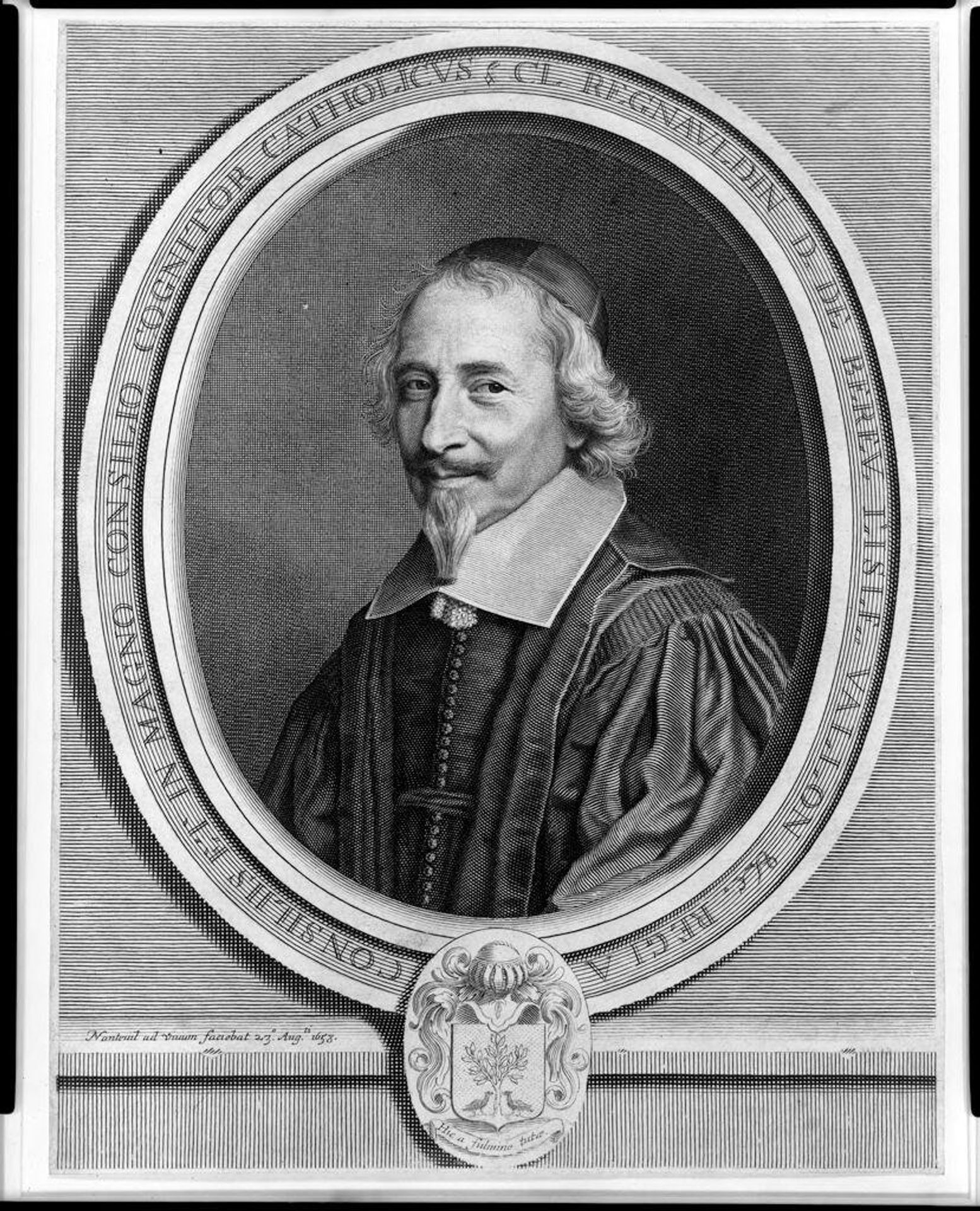 Claude Regnauldin by Robert Nanteuil
