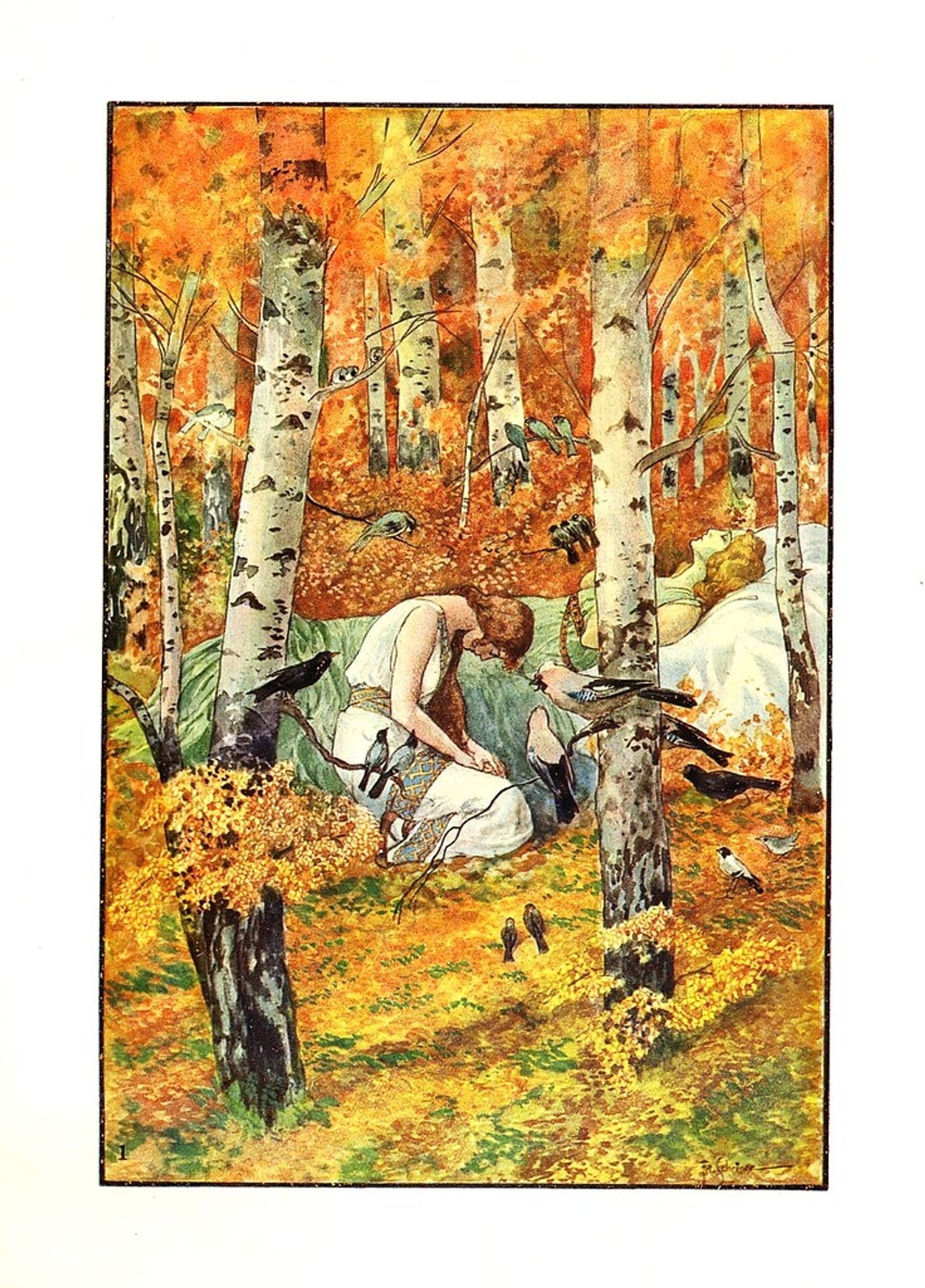 Illustration for Vyšehrad by Artuš Scheiner