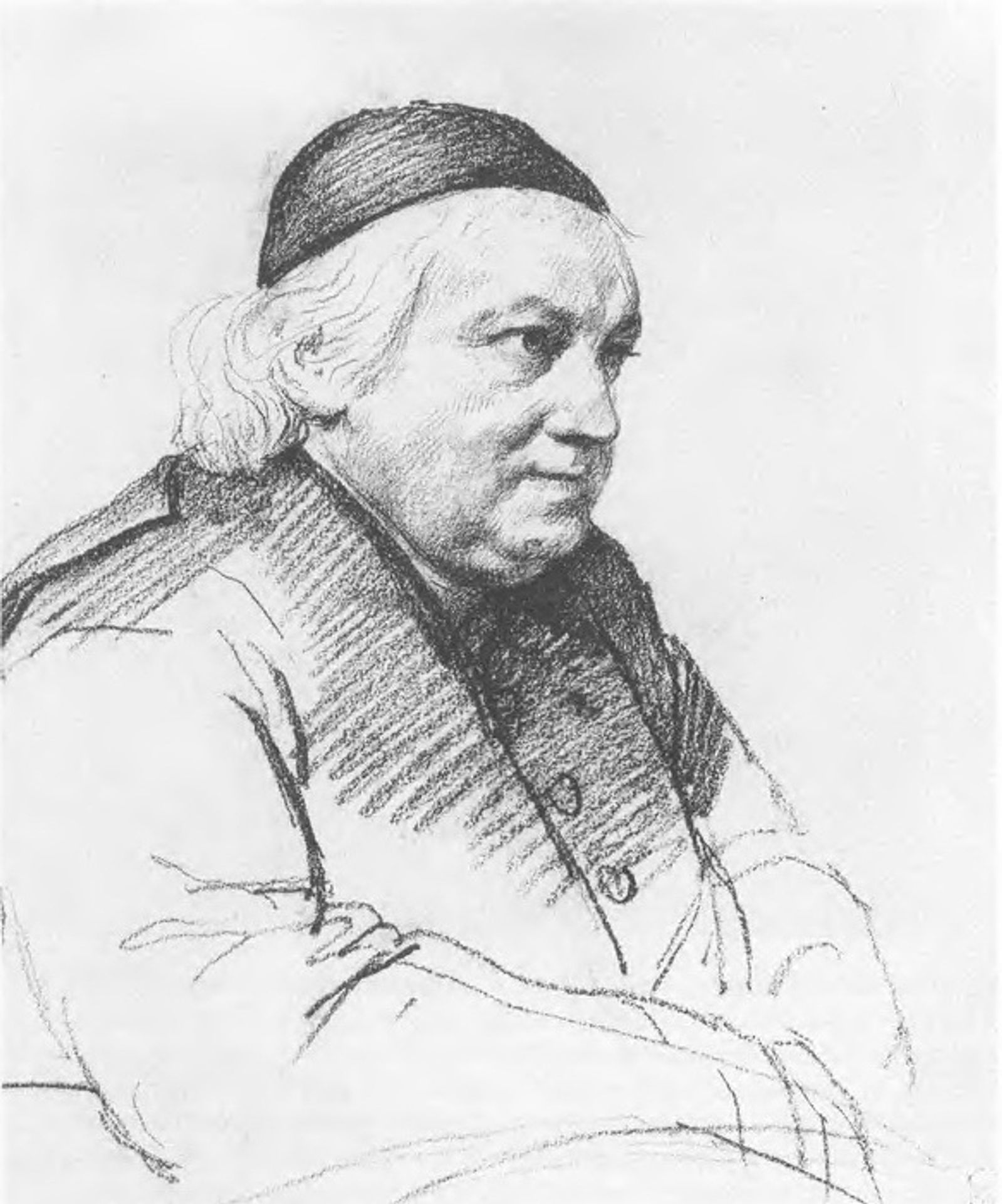 Portrait of the Abbot Sartori by Orest Kiprensky