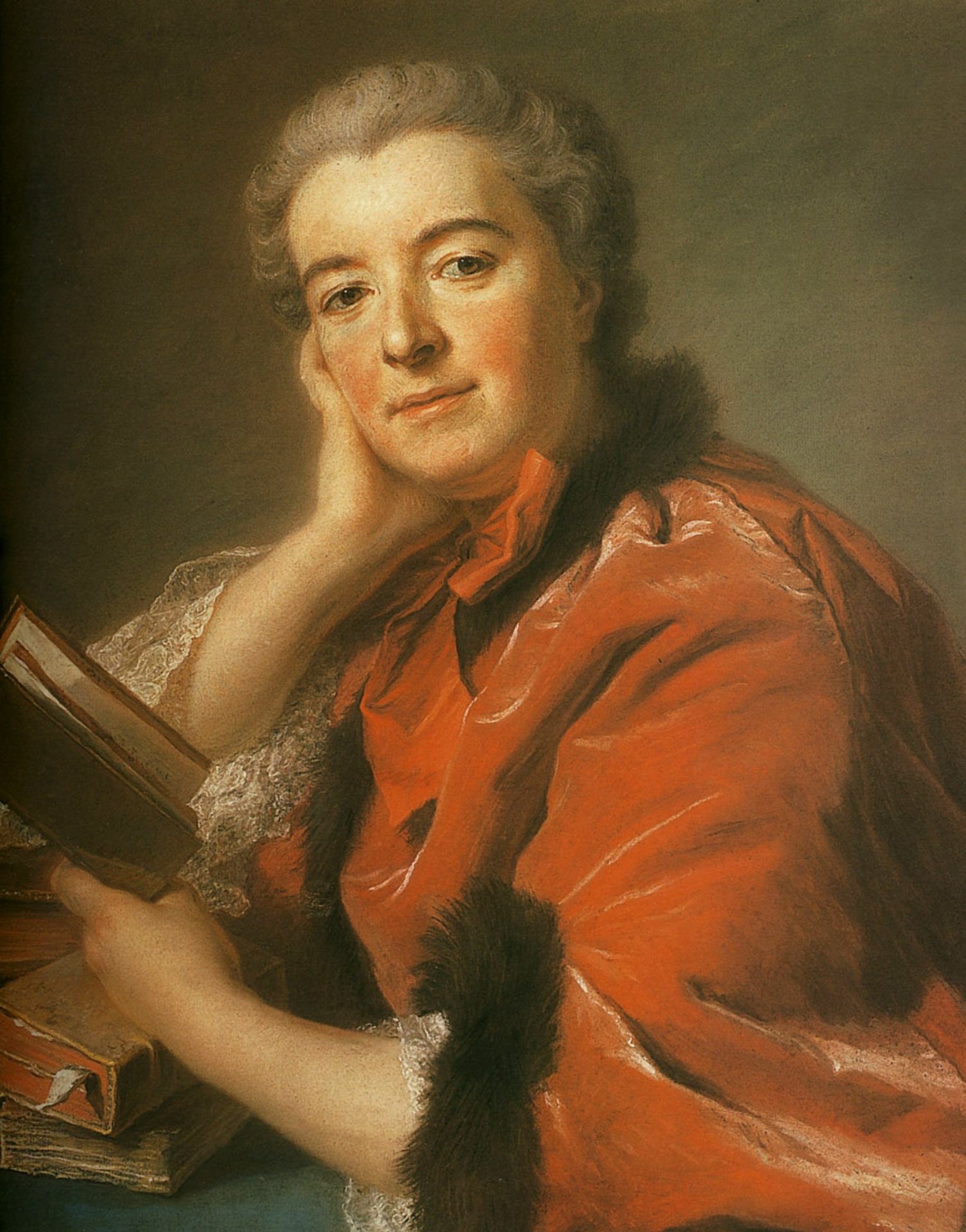 Madame Rouille de l'EstAngleterre by Maurice Quentin de La Tour