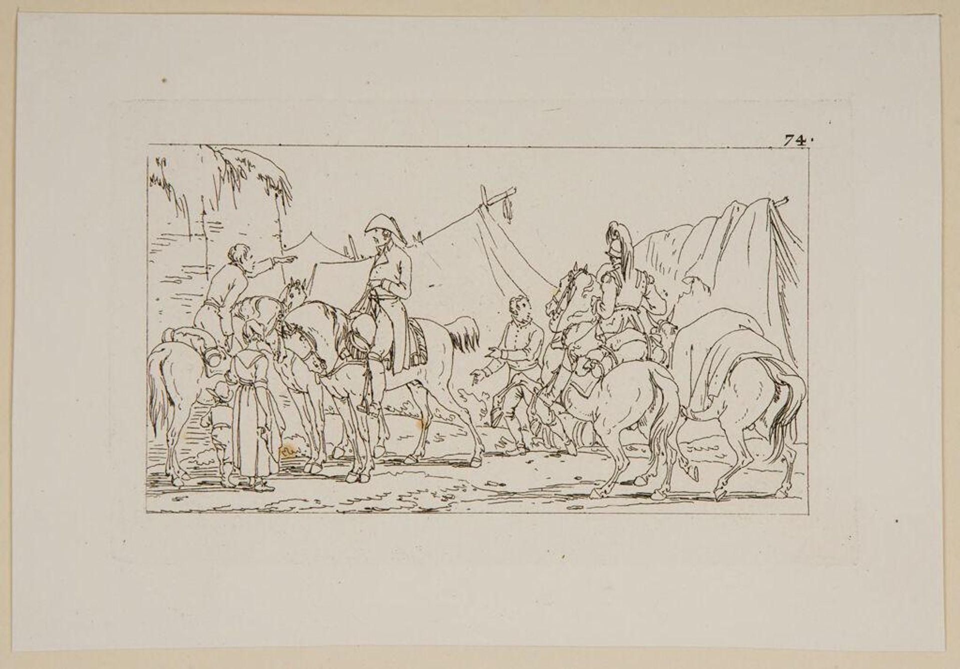 Plate L by Jacques-Francois-Joseph Swebach
