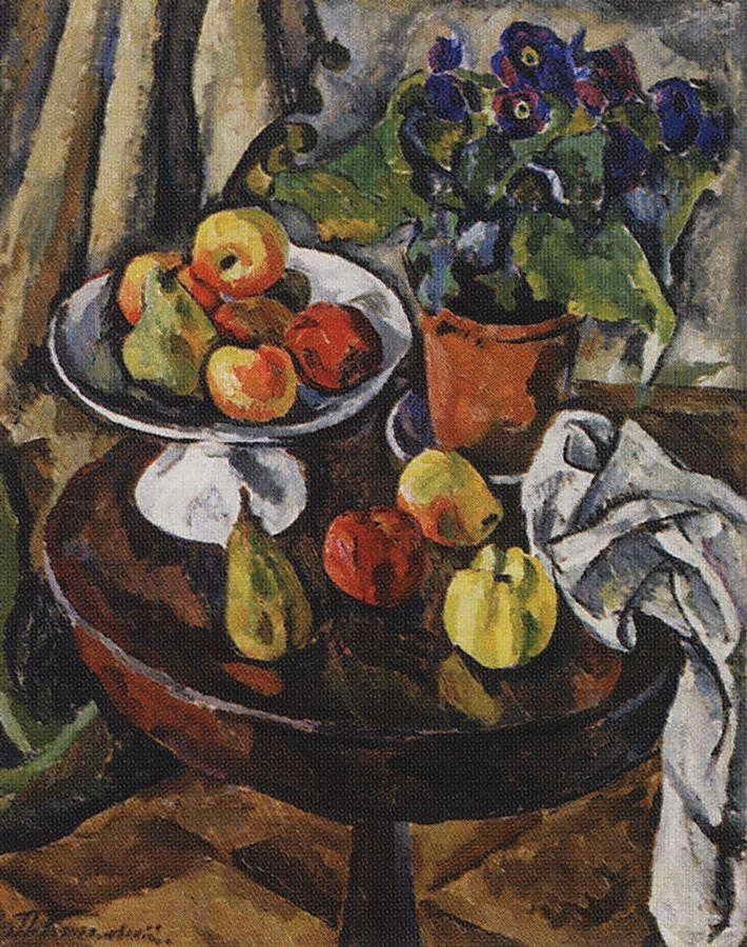 Fruit-piece by Pyotr Konchalovsky