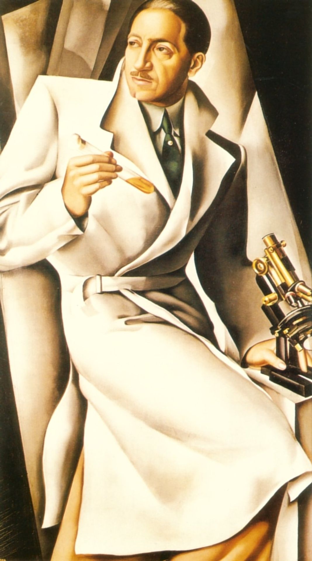 Portrait Of Dr. Boucard by Tamara de Lempicka