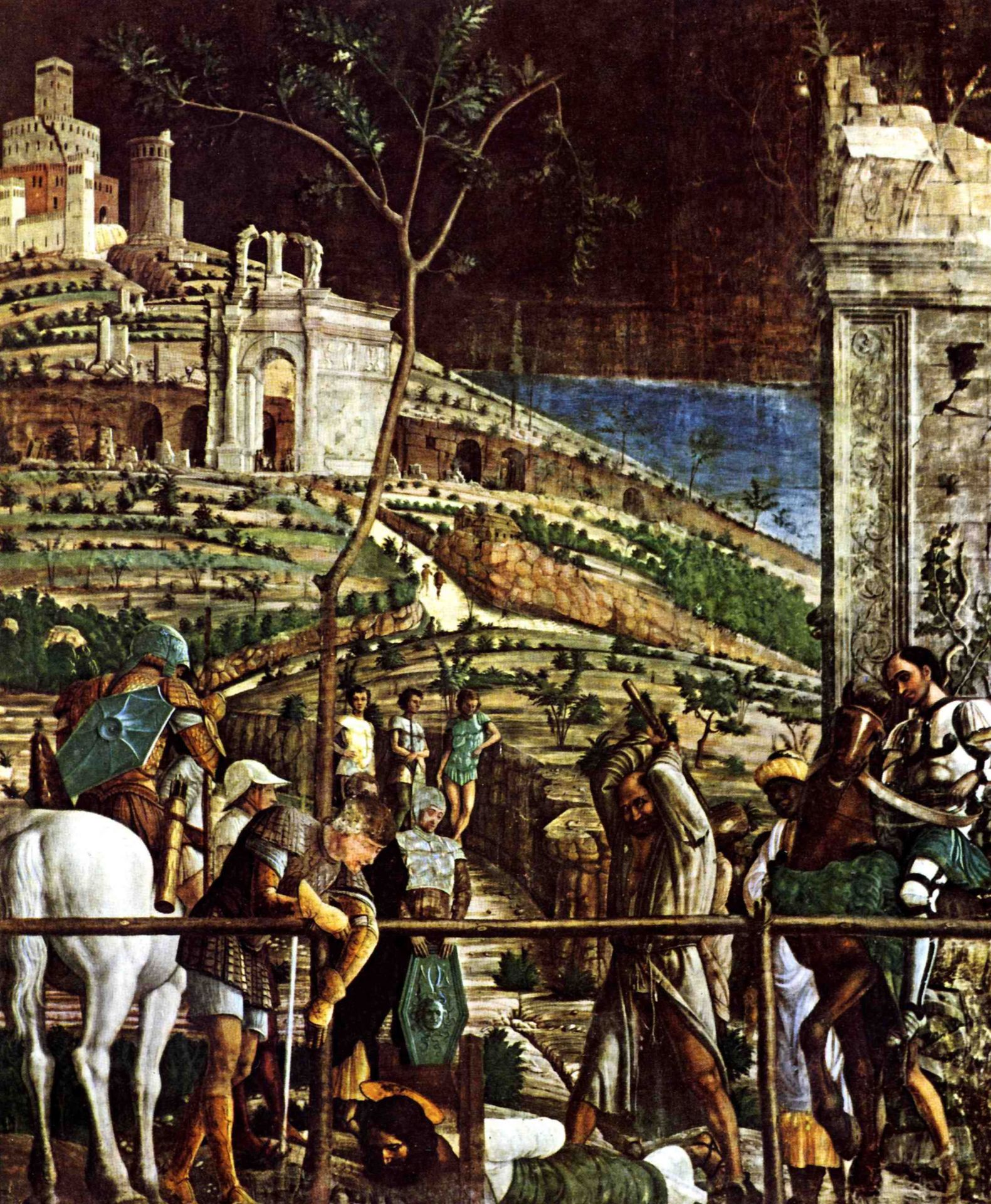 The Martyrdom of St. Jacques by Andrea Mantegna