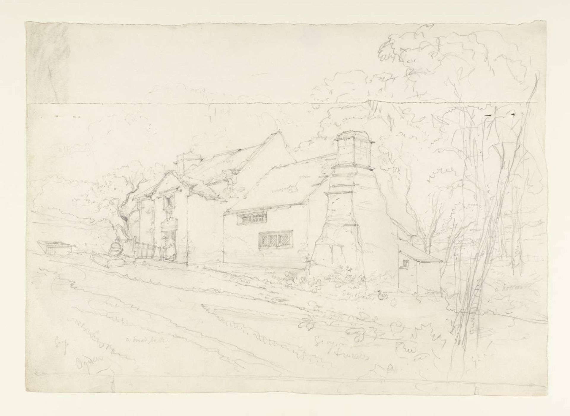 A Cottage by Sir Francis Seymour Haden