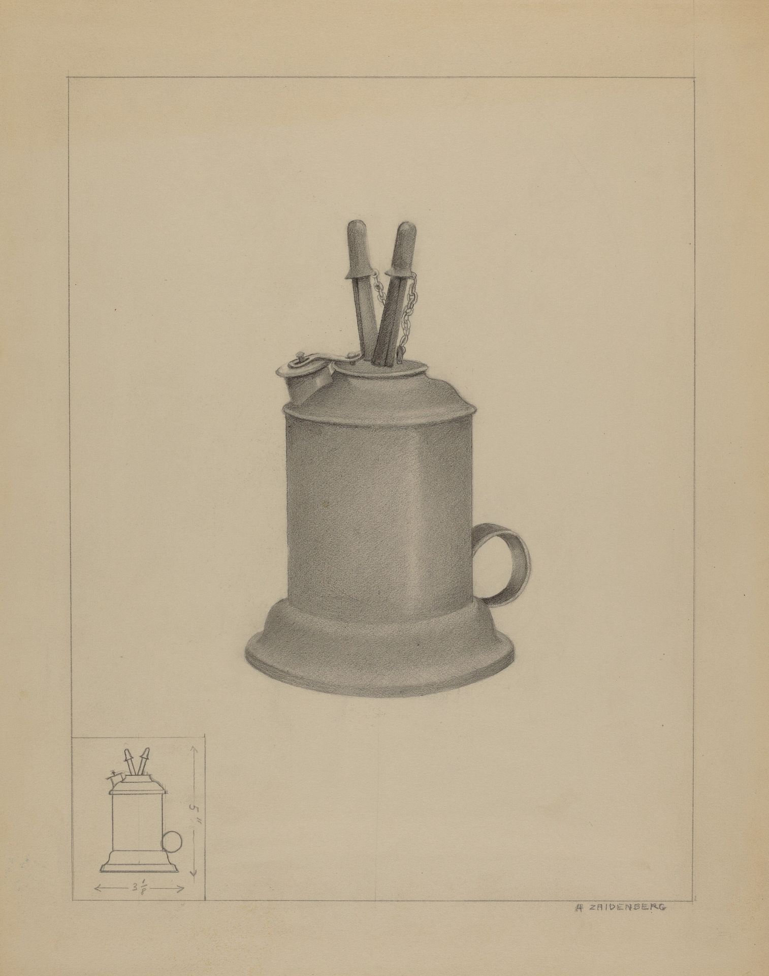 Spark Lamp by A. Zaidenberg