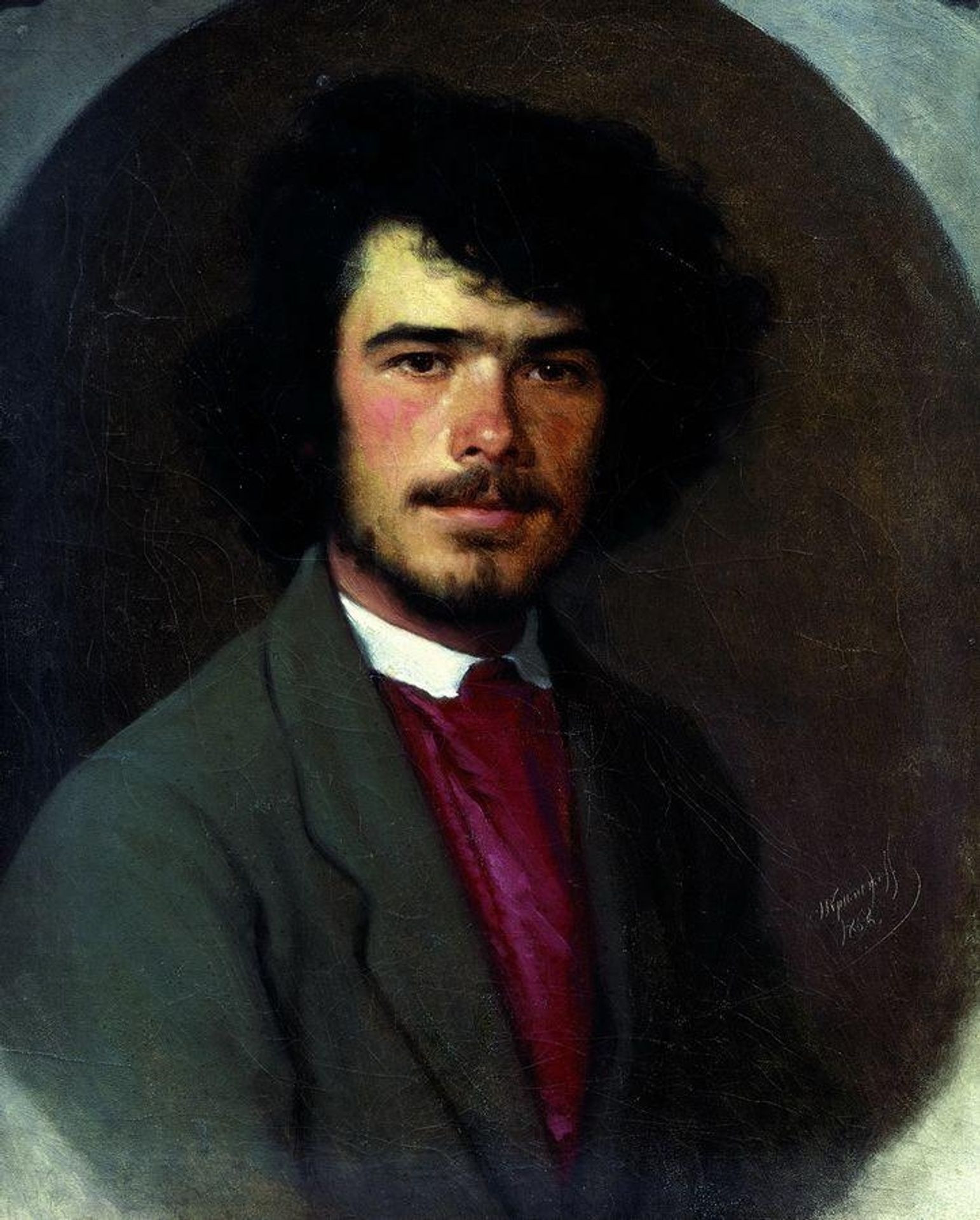 Portrait of an agronomist M.E. Vyunnikov by Ivan Kramskoy