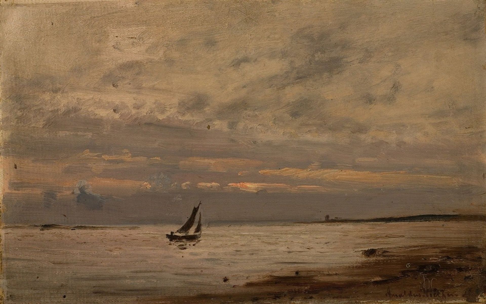 Mot aften by Amaldus Nielsen