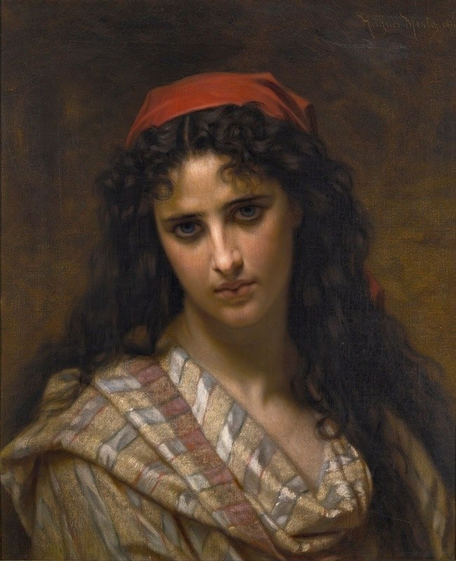 A rare beauty by Hugues Merle