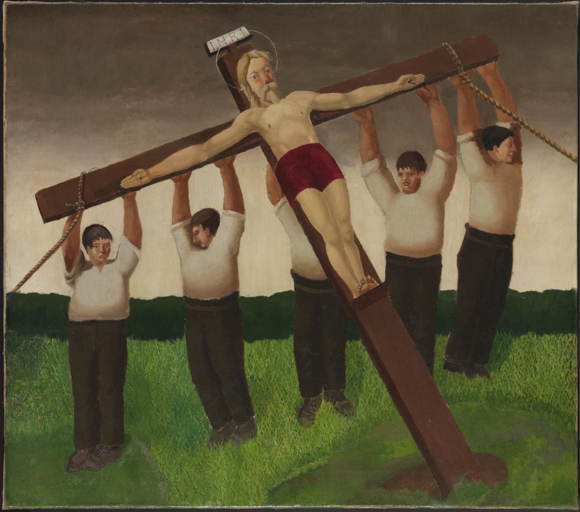 The Crucifixion by  Gilbert Spencer