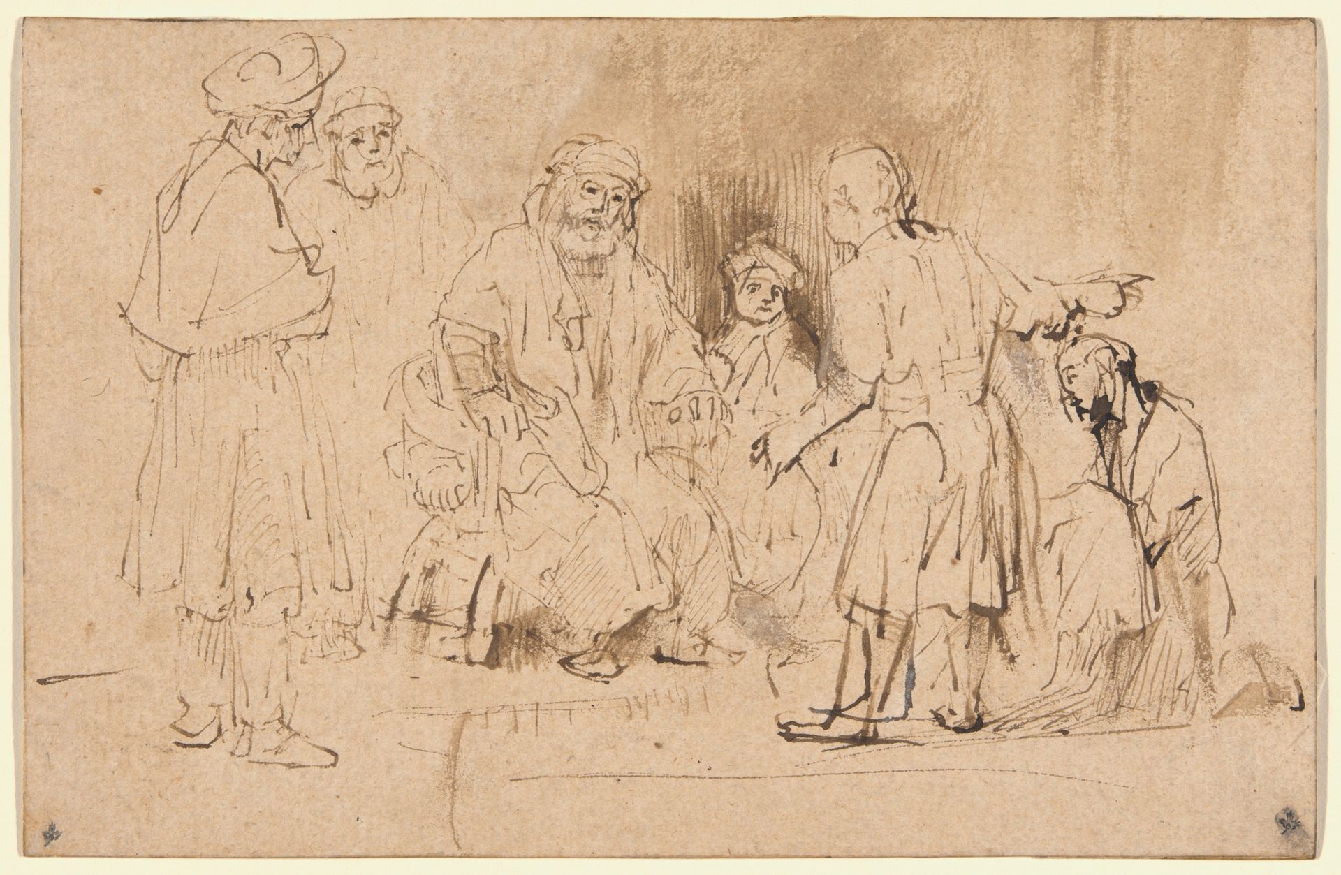 Jacob Shown Joseph’s Blood-Stained Coat by Aert de Gelder