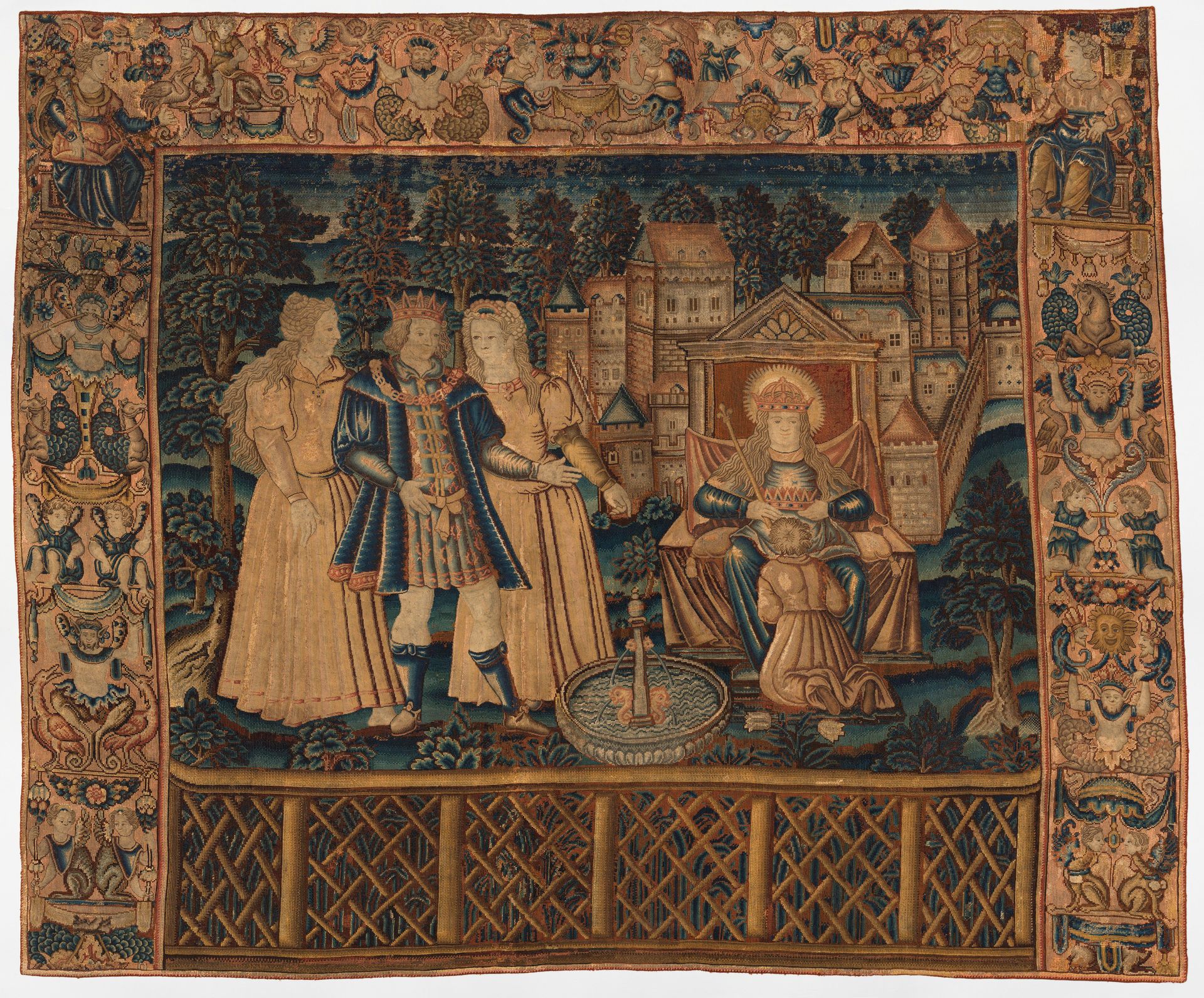 The Wayfarer Crowned by Happiness from The Table of Cebes by David Kandel