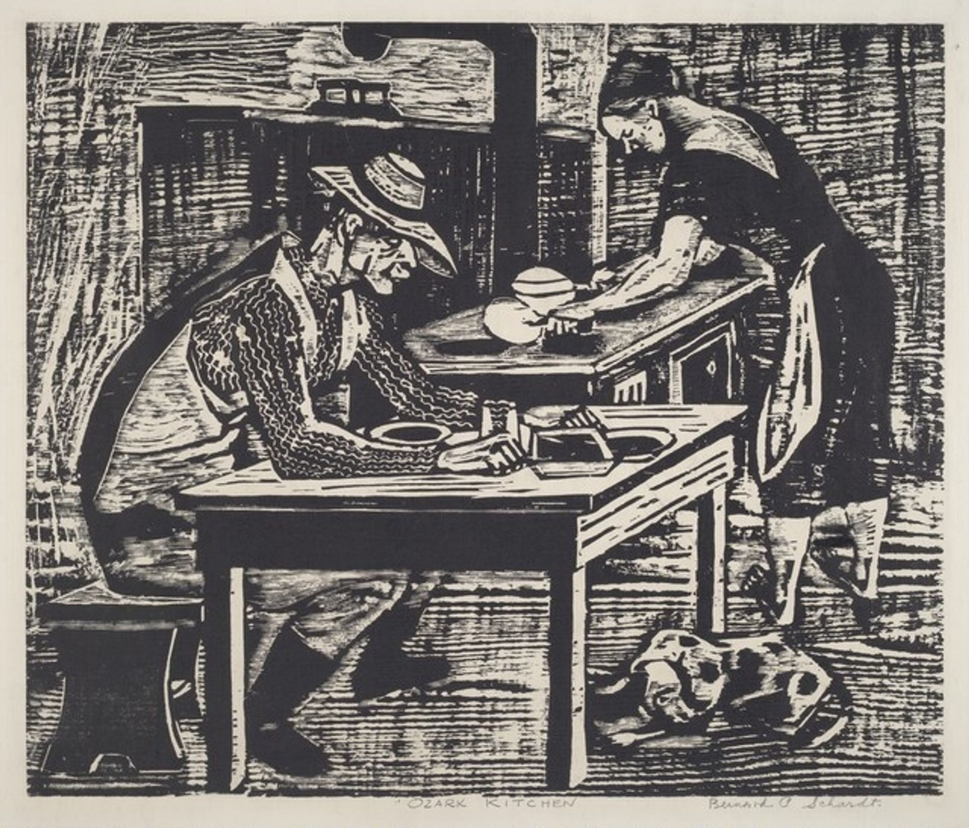 Ozark Kitchen by Bernard P. Schardt