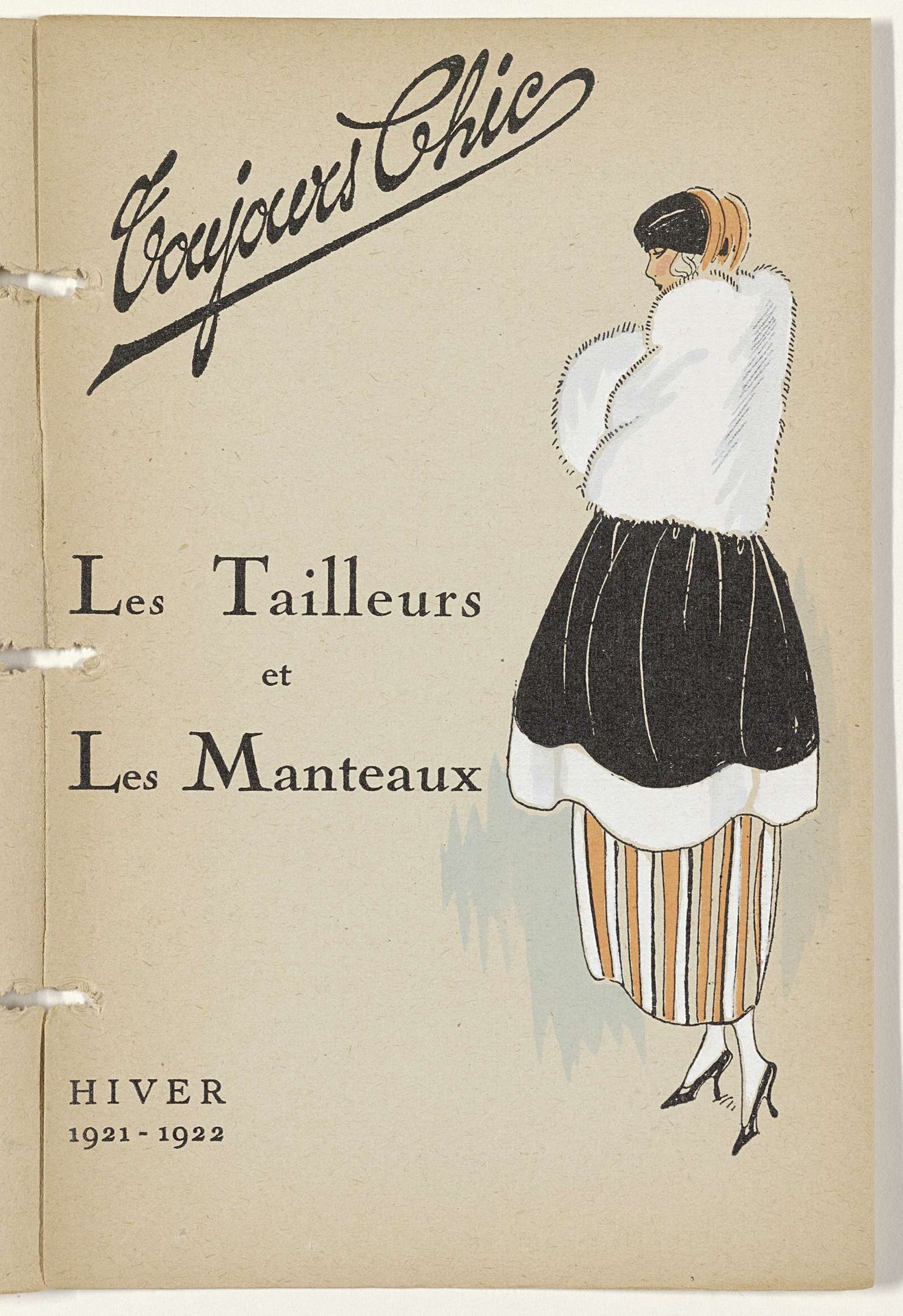 Toujours Chic Les Tailleurs et Les Manteaux Hiver 1921-1922 by G-P. Joumard