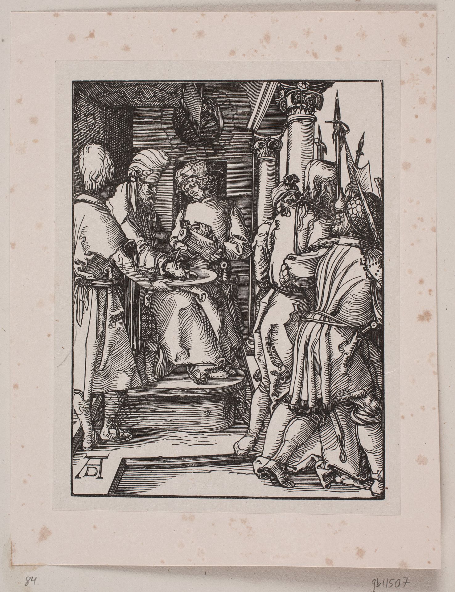 Pilatus vasker sine hænder by Axel Theodor Kittendorff