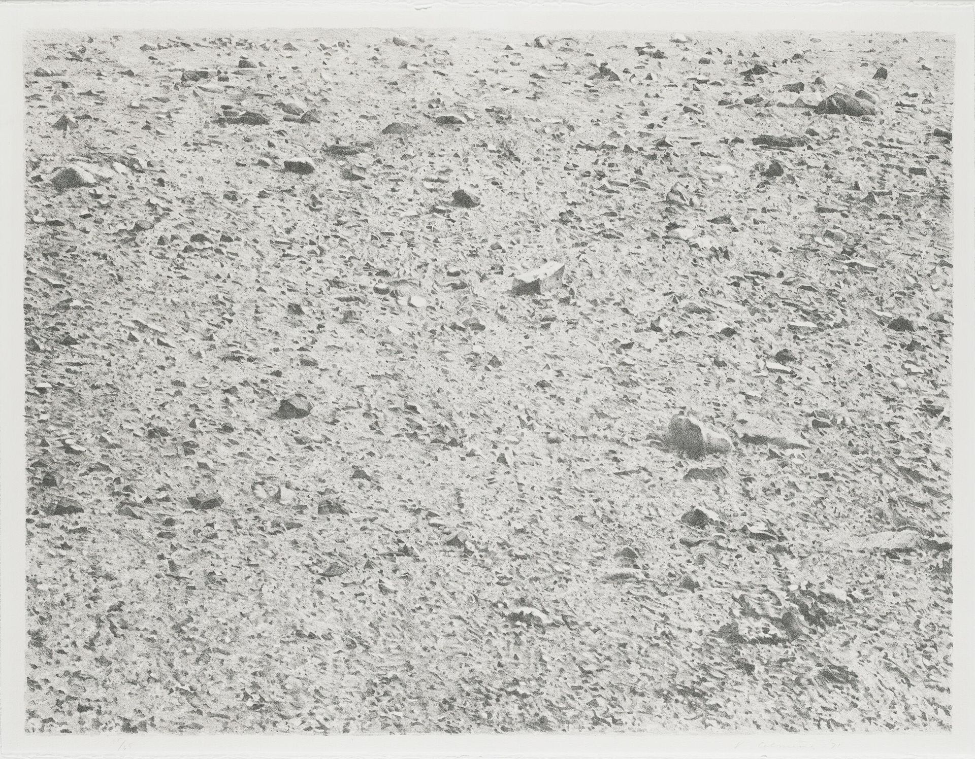 Untitled (Desert) by Vija Celmins