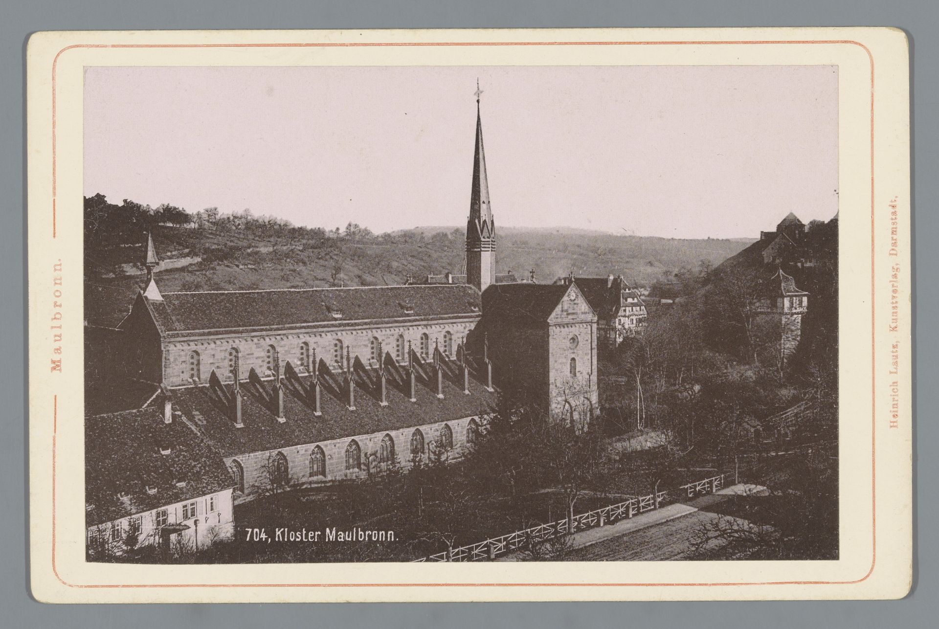 Exterieur van de Abdij van Maulbronn by Anonymous