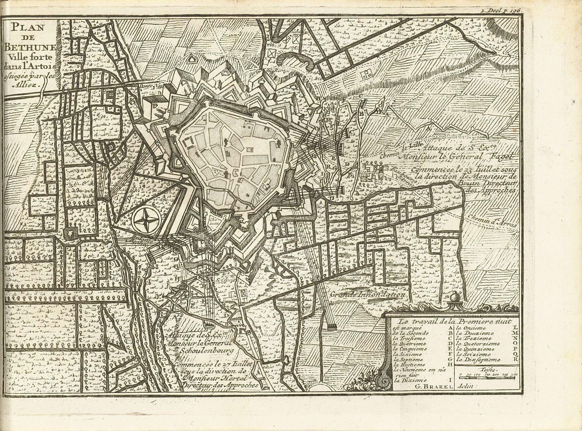 Beleg van Béthune, 1710 by Matthijs Pool